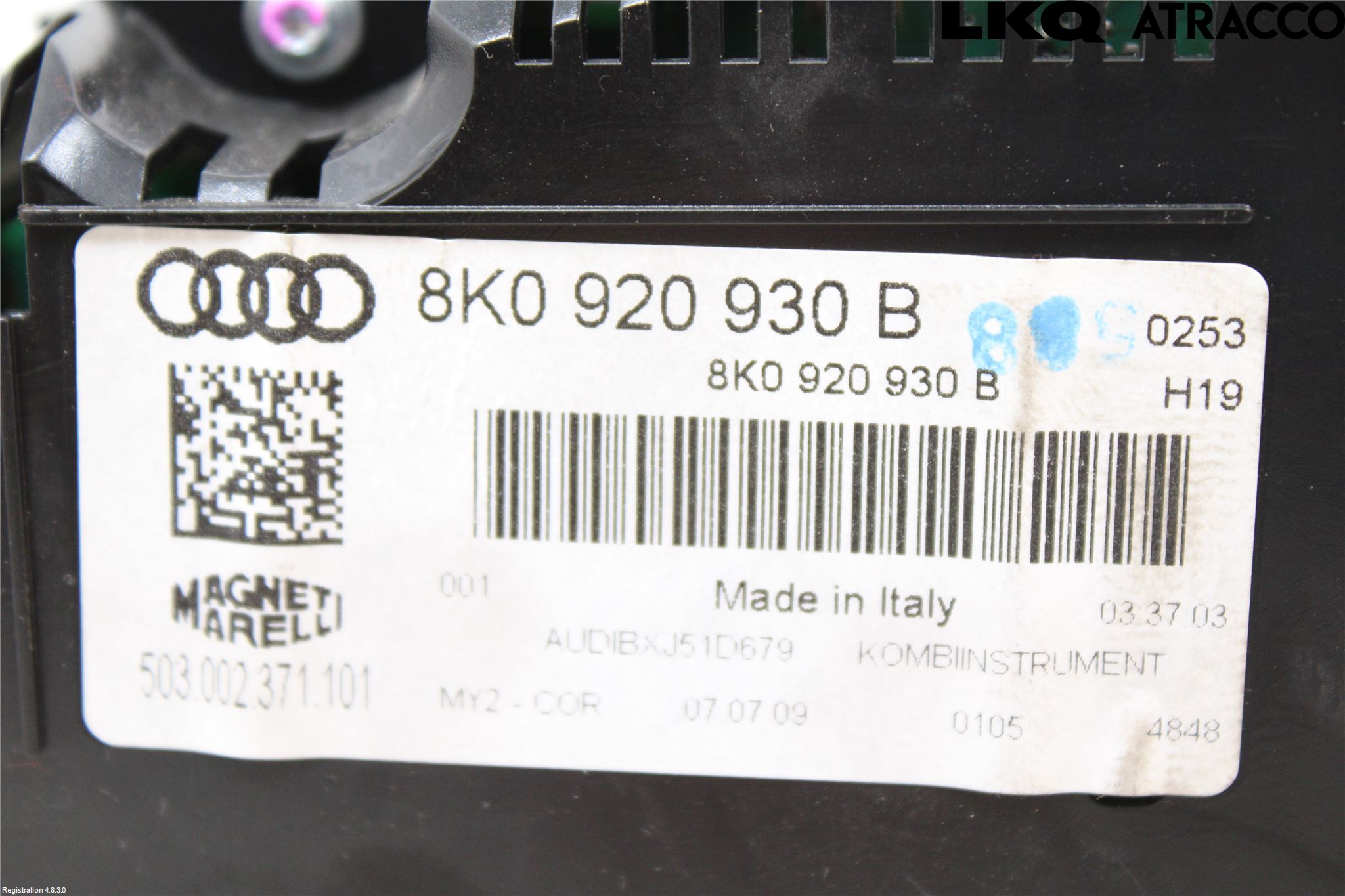Audi A4/S4 08-11 Instrument Komb
