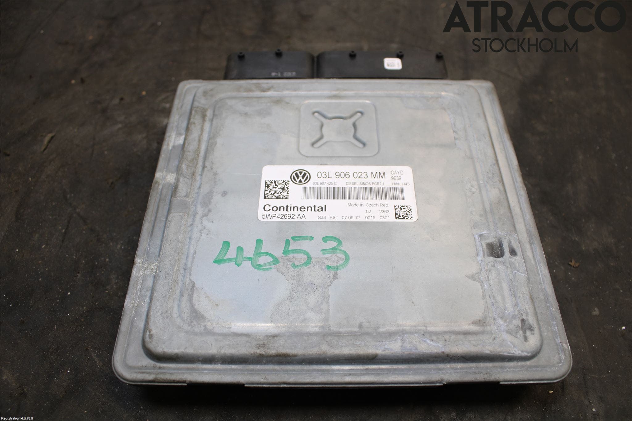 Volkswagen VW GOLF VI 09-13 Styrenhet Insprut Bensin