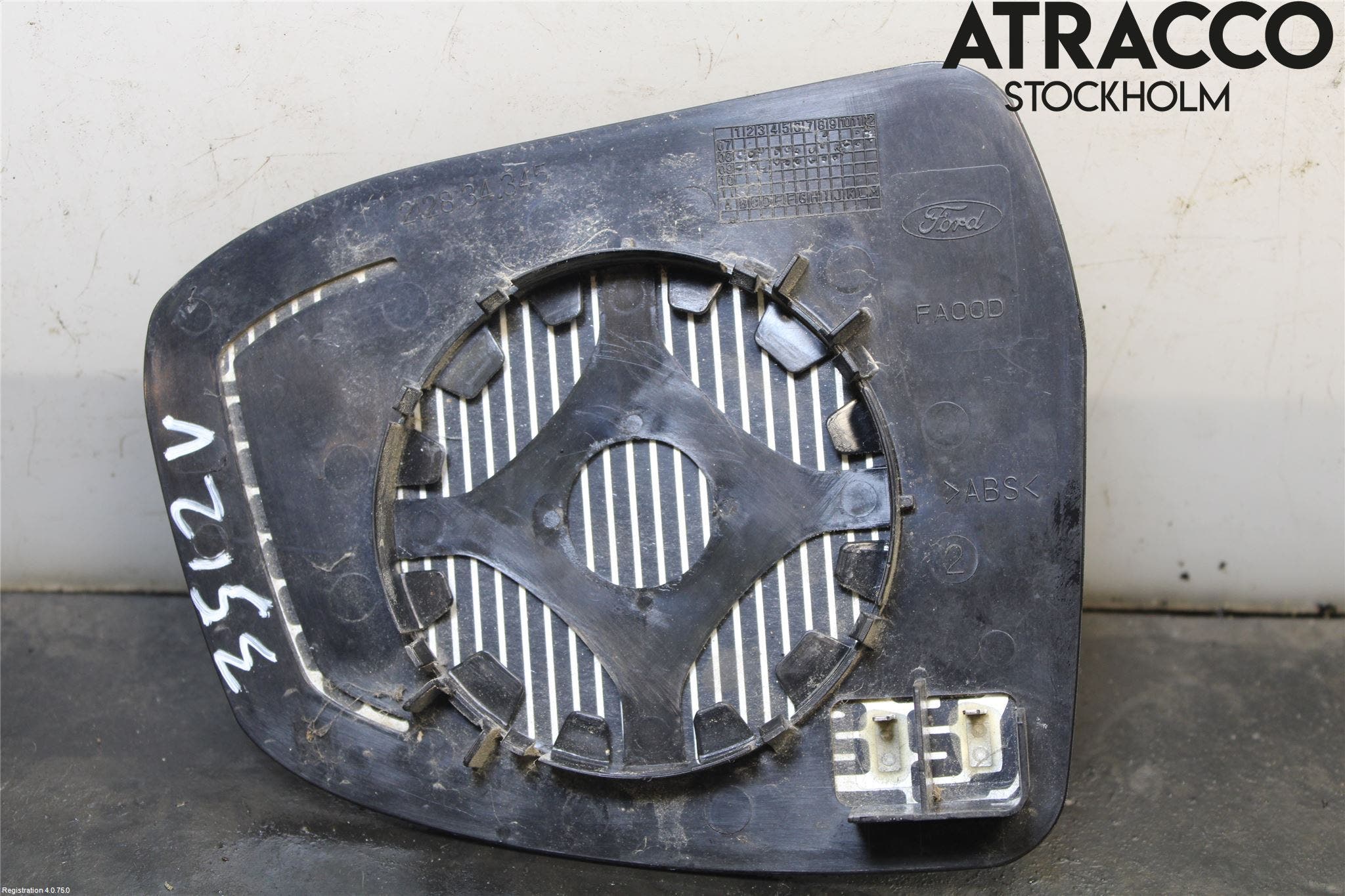 Ford FOCUS 08-11 Spegelglas Vä