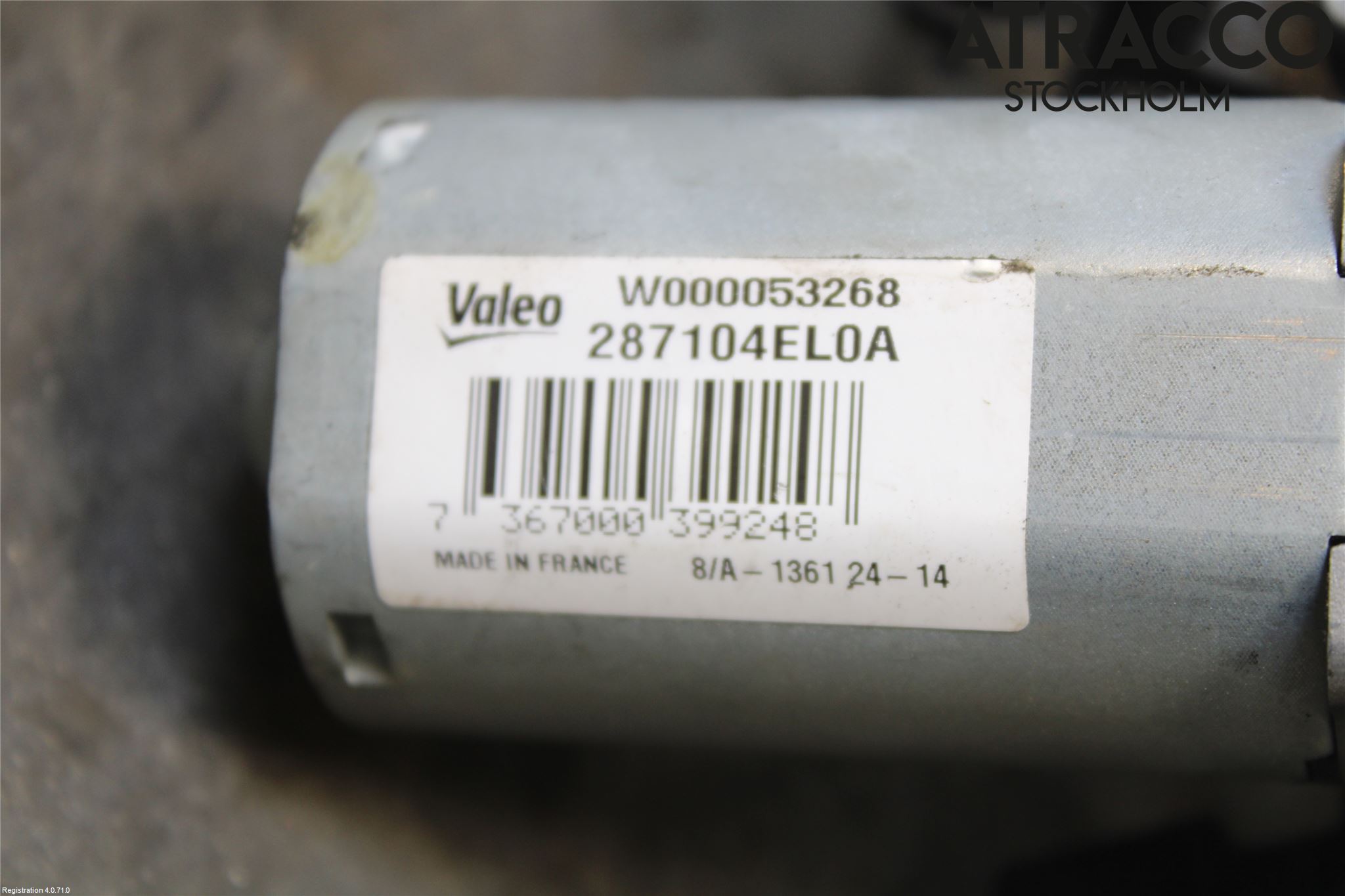 Nissan QASHQAI 14-17 Torkarmotor Baklucka
