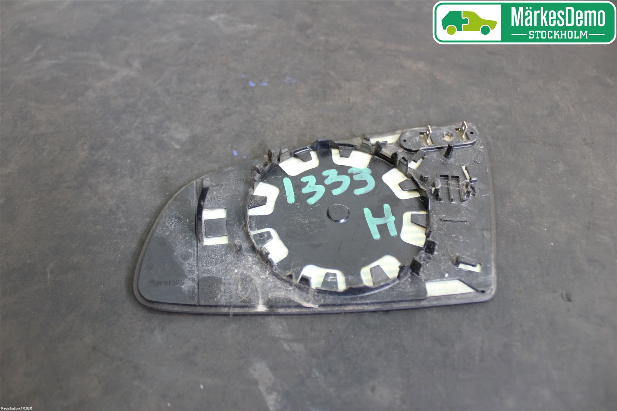 Audi A4/S4 05-07 Spegelglas Hö