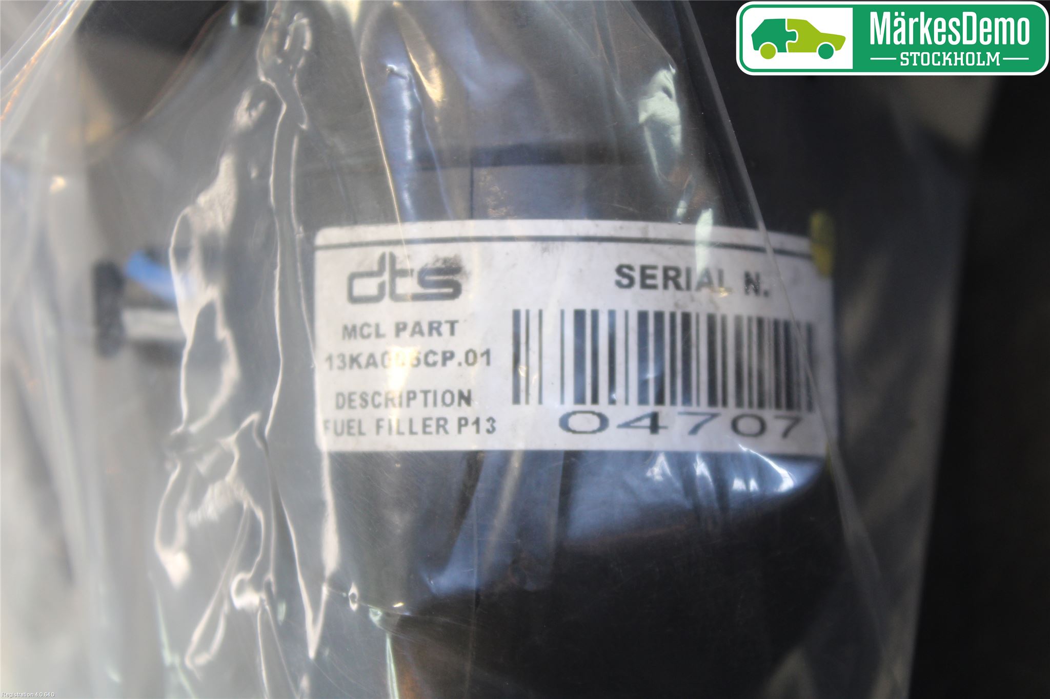 McLAREN Bränslepåfyllnrör-Slang