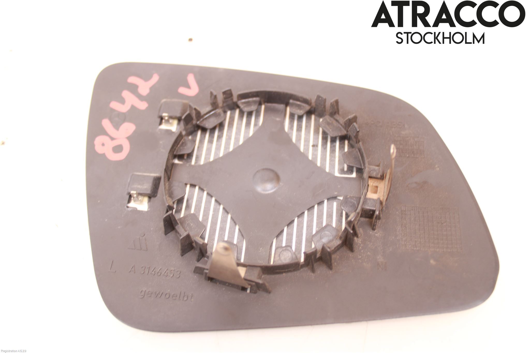 Mercedes-Benz MB C-KLASS (W204) 07-15 Spegelglas Vä