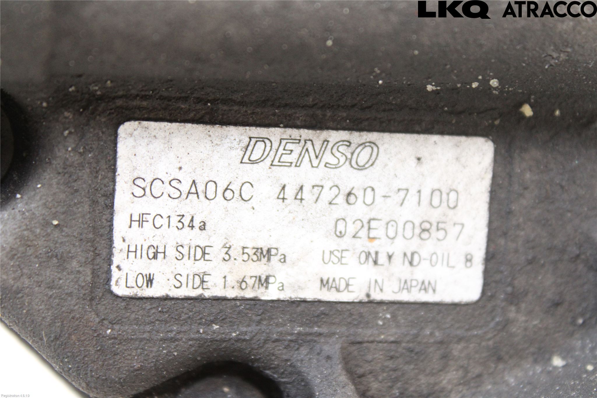 Toyota COROLLA 02-07 Ac Kompressor