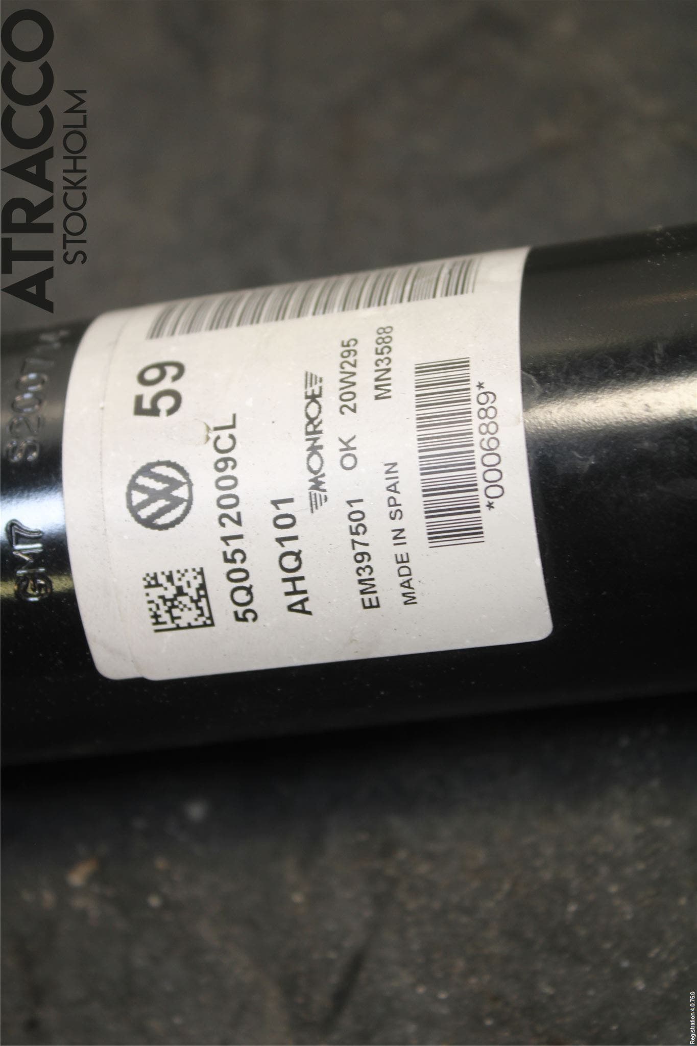 CUPRA ATECA 19- Stötdämpare Bak