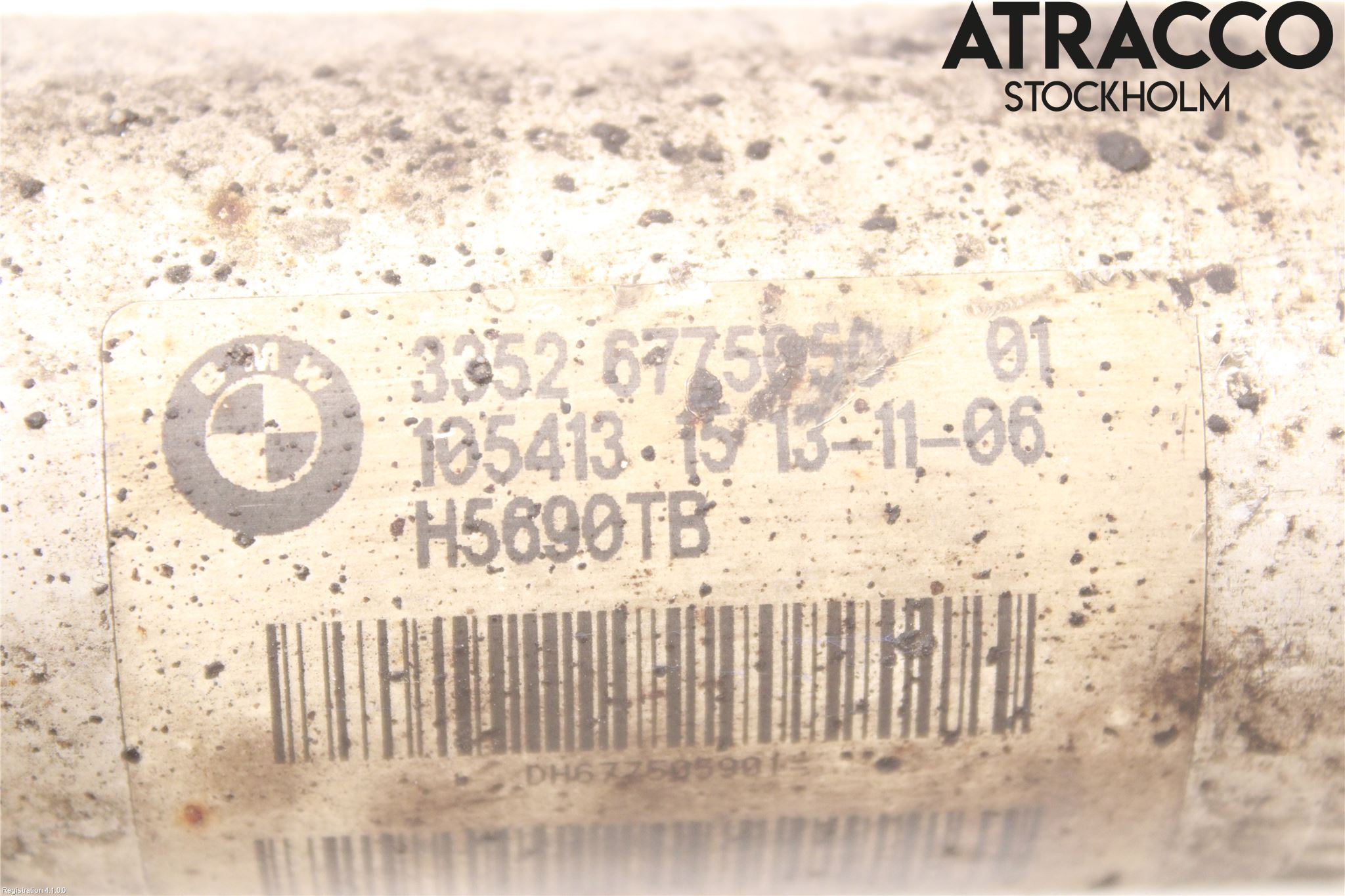 BMW 5 E60/61 Sed/Tou 02-10 Fjäderben Bak Höger