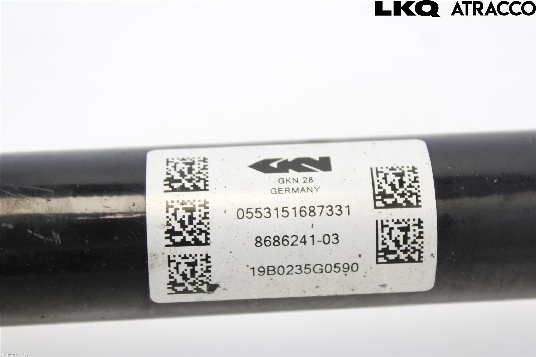 BMW 5 G30/G31/F90 17-23 Drivaxel Bak Vänster