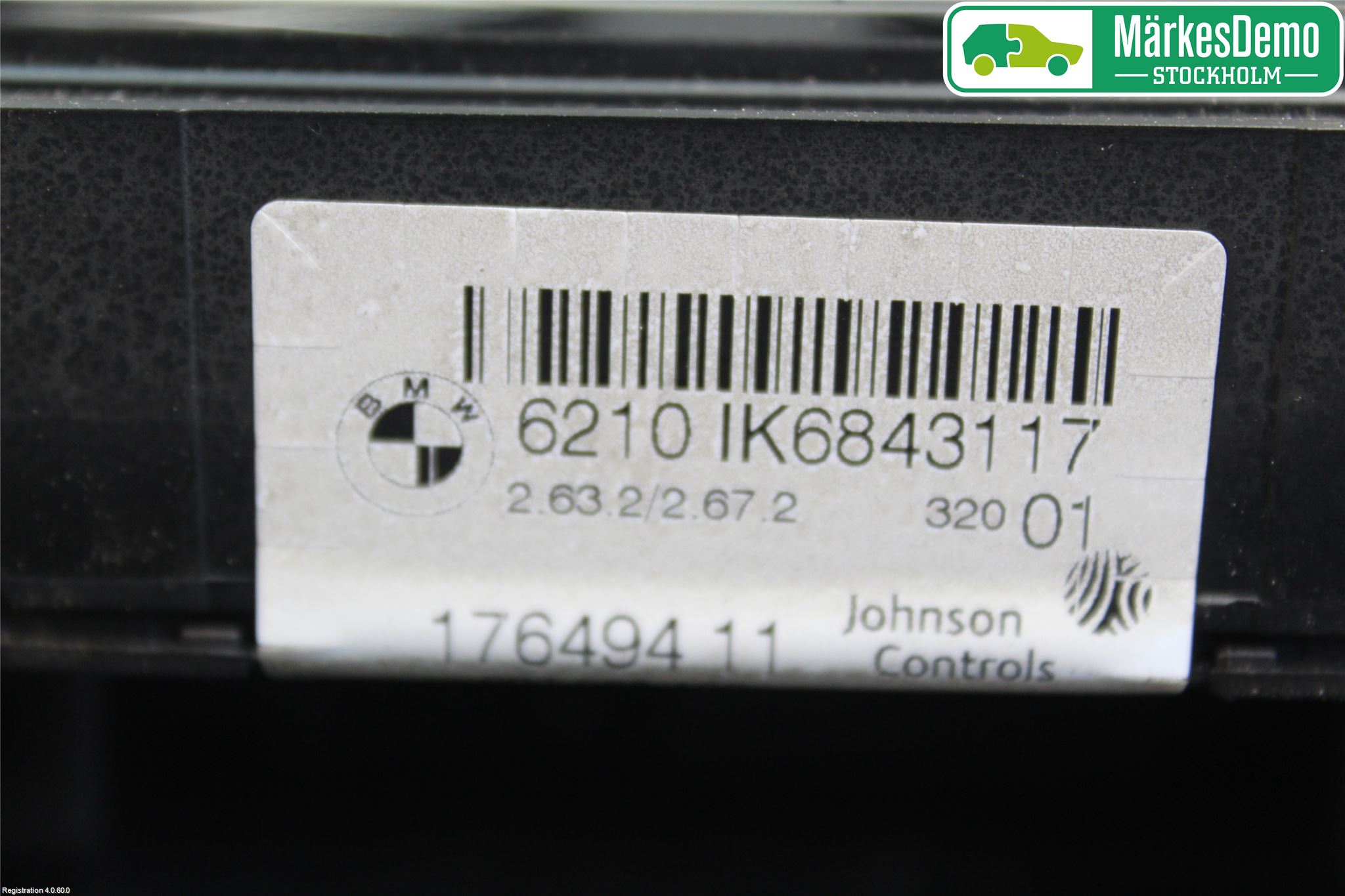 BMW 3 F30/F31/F80 12-19 Instrument Komb