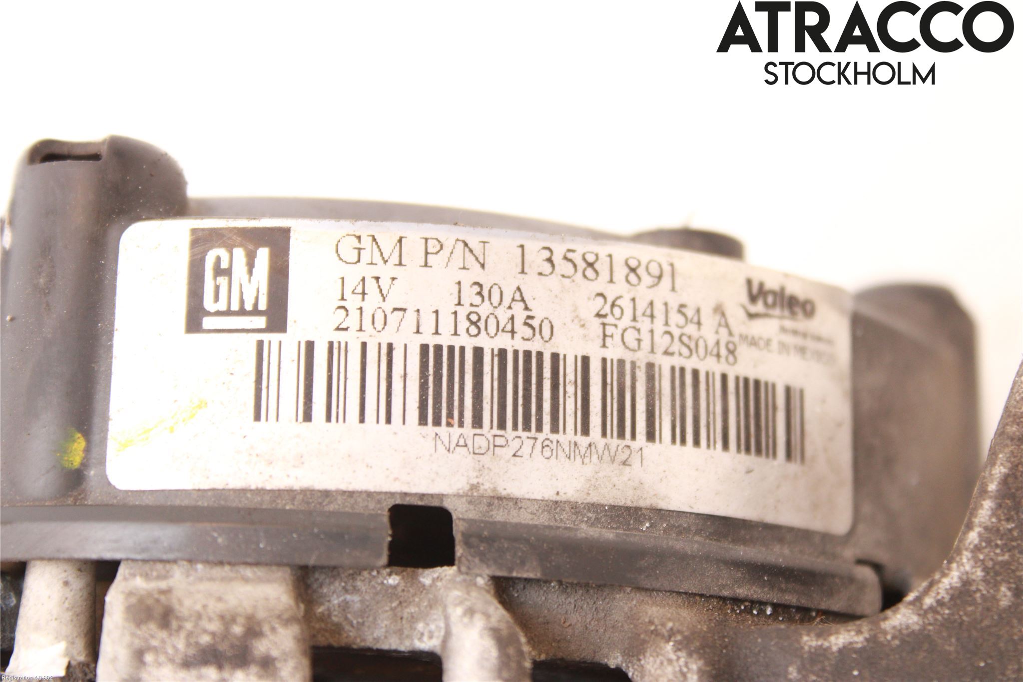 Opel ASTRA J 10-15 Generator