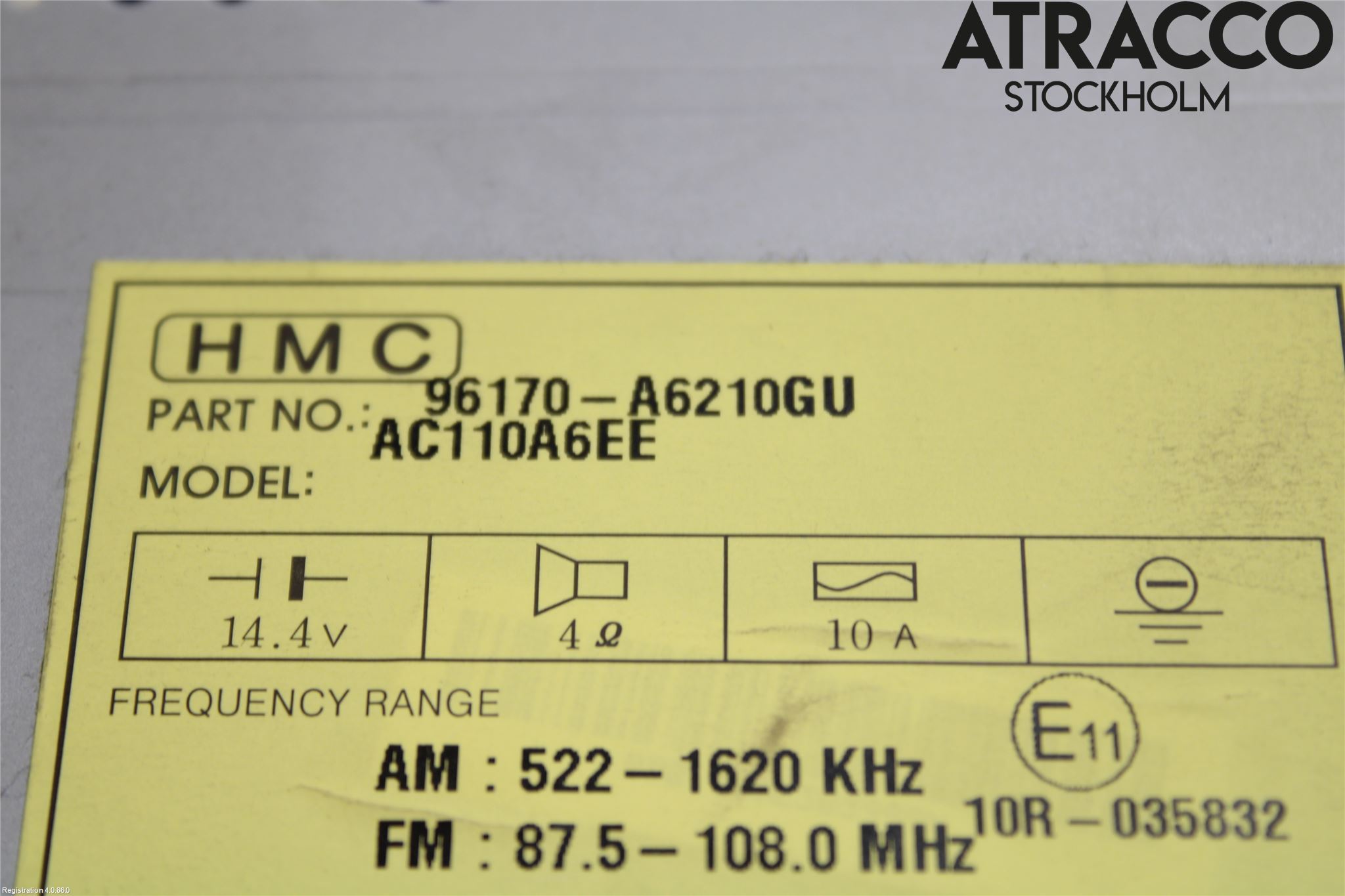 Hyundai i30 GD 13-17 Cd Radio - Multimediapanel