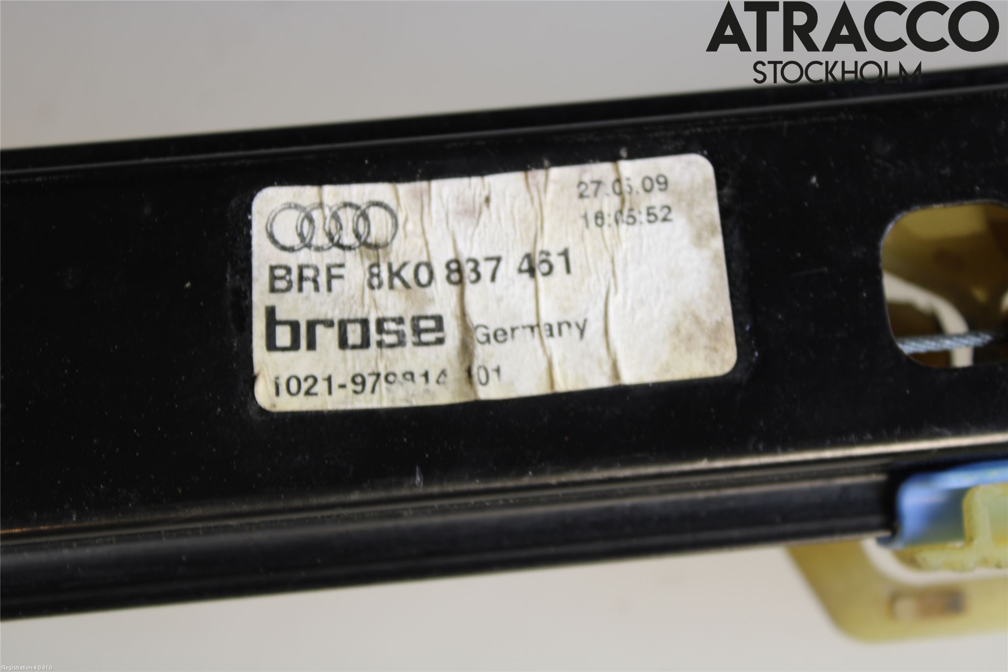 Audi A4/S4 08-11 Fönsterhiss El Kompl