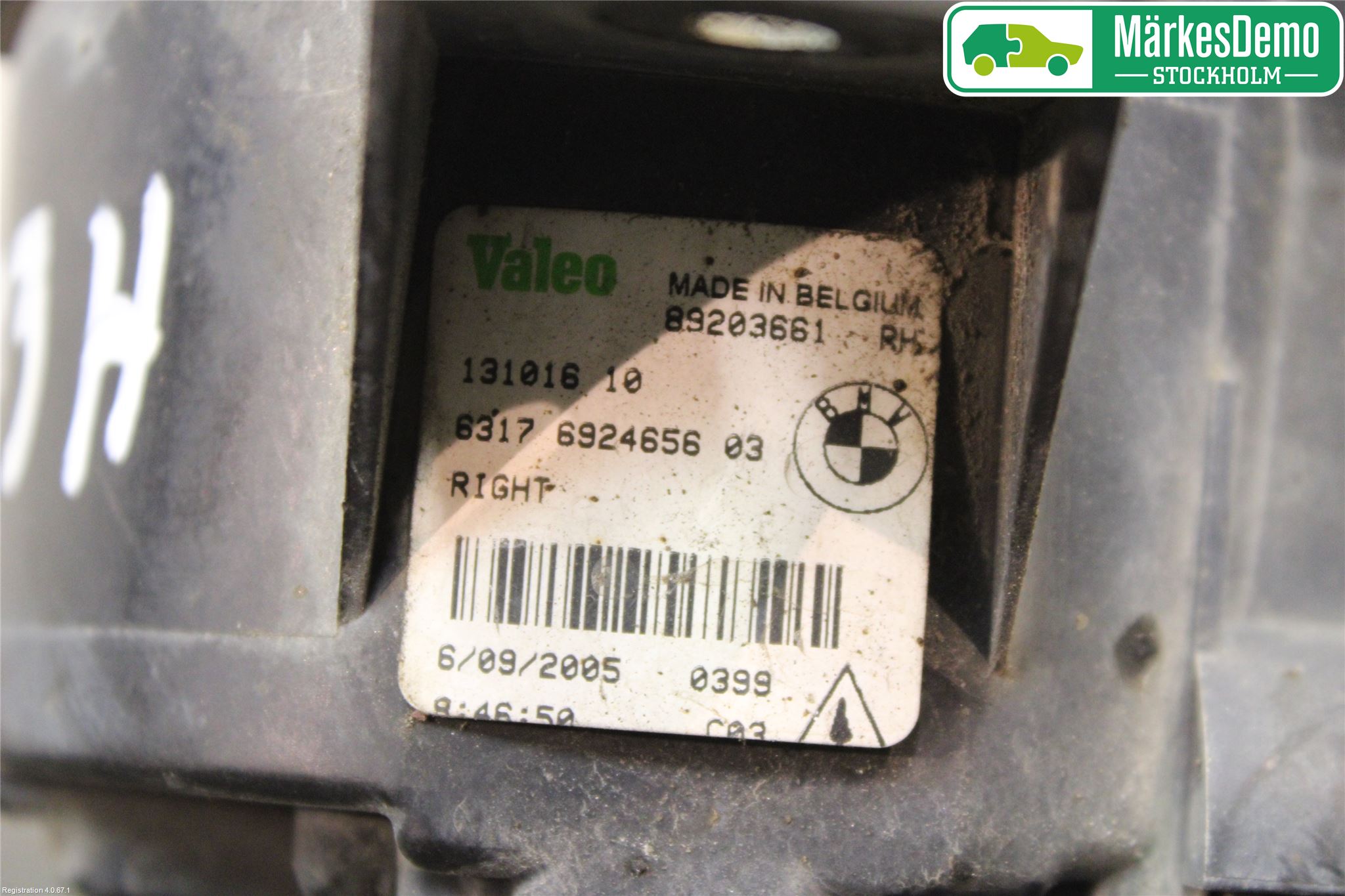 BMW 1 E87/81 5D/3D 03-11 Dimljus-Varselljus Fram