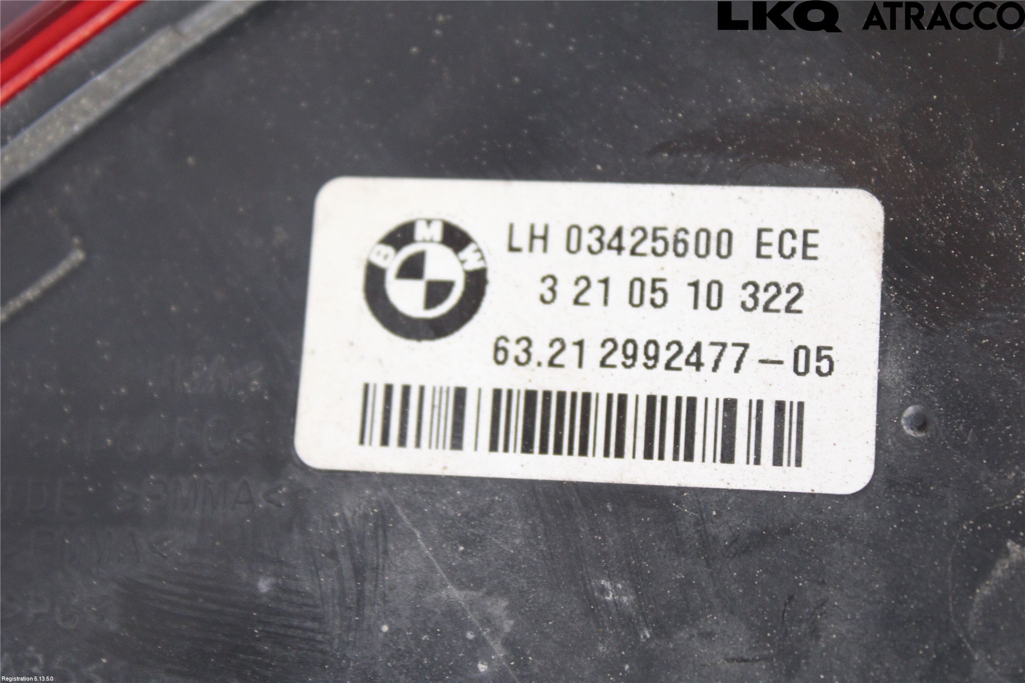 BMW X1 E84 10-15 Bakljus Vänster