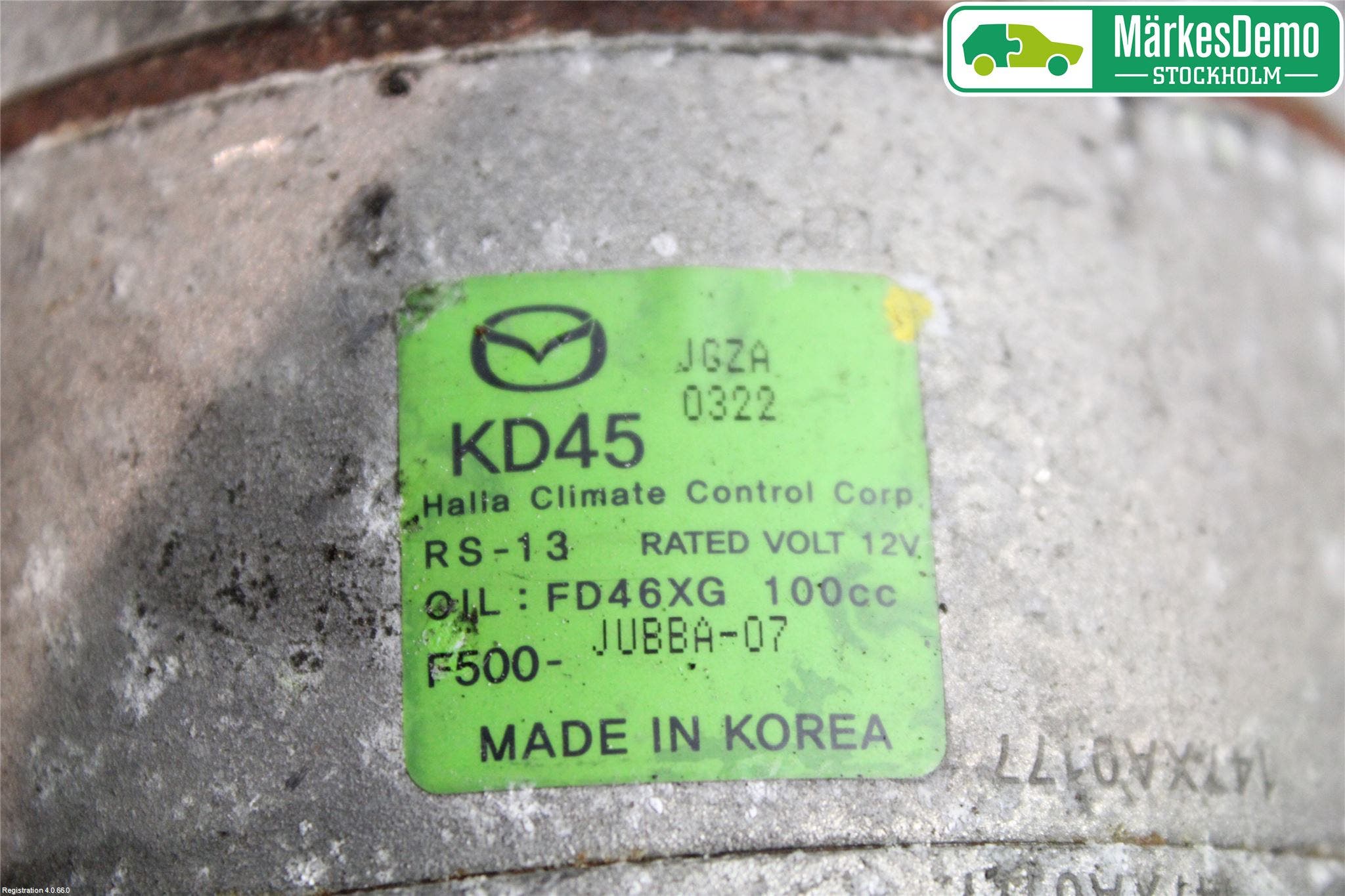 Mazda 3 III 14-19 Ac Kompressor