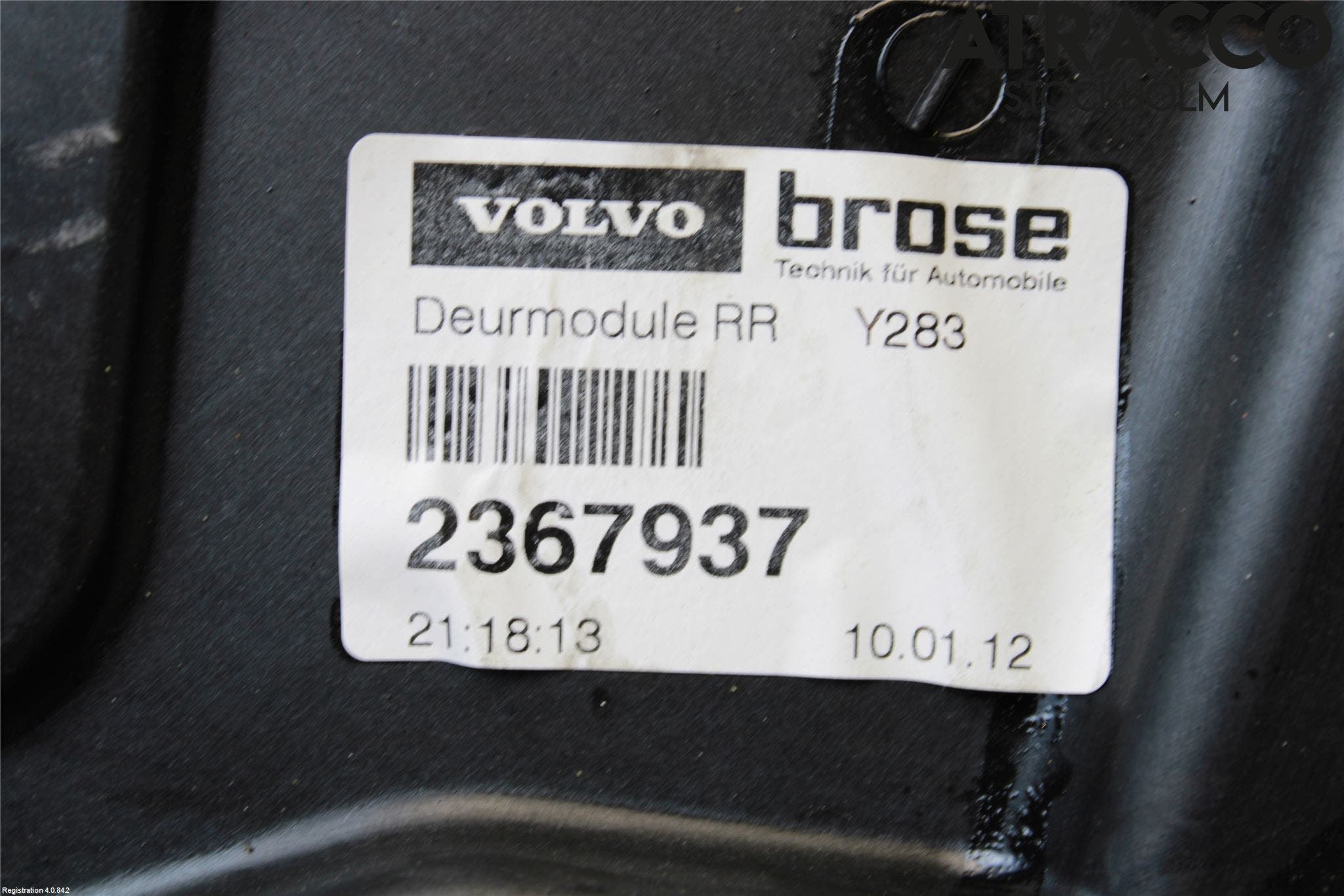 Volvo S60 11-13 Fönsterhiss El Kompl