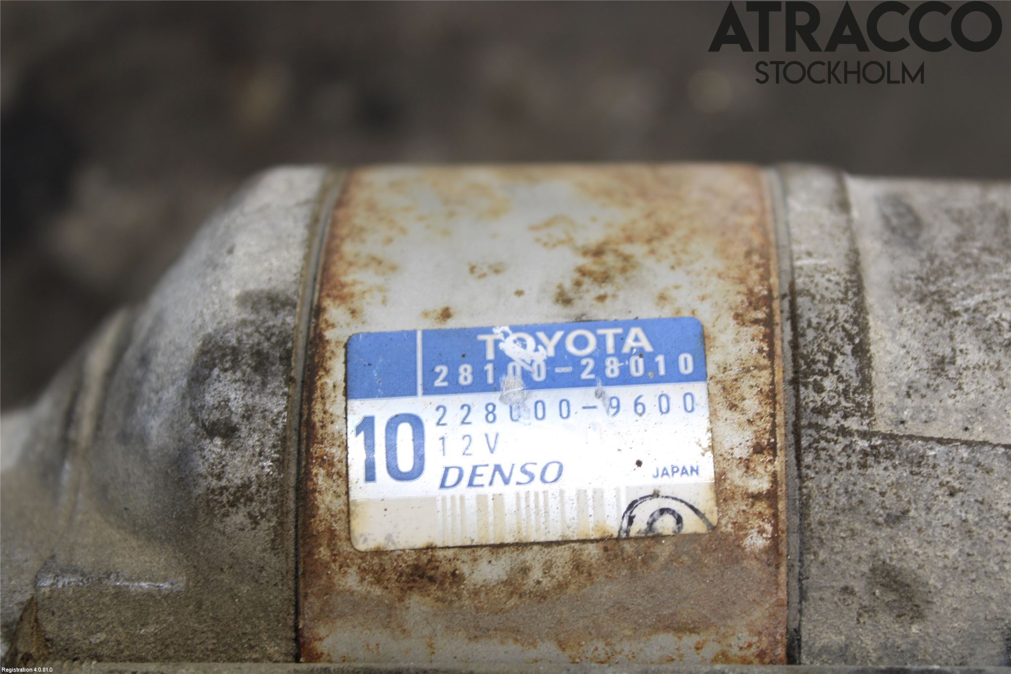 Toyota AVENSIS 98-02 Startmotor