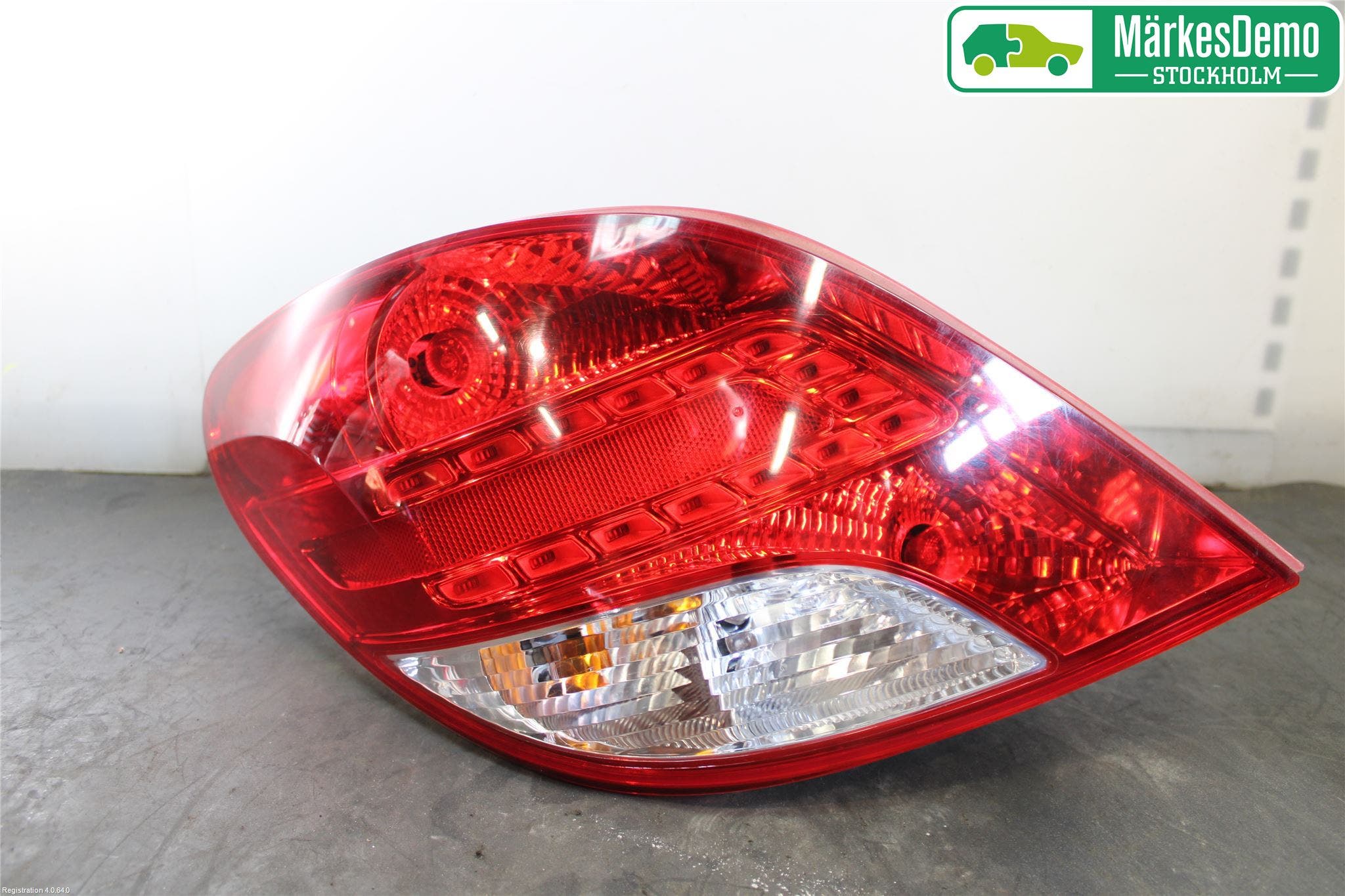 Peugeot 207 Bakljus Vänster