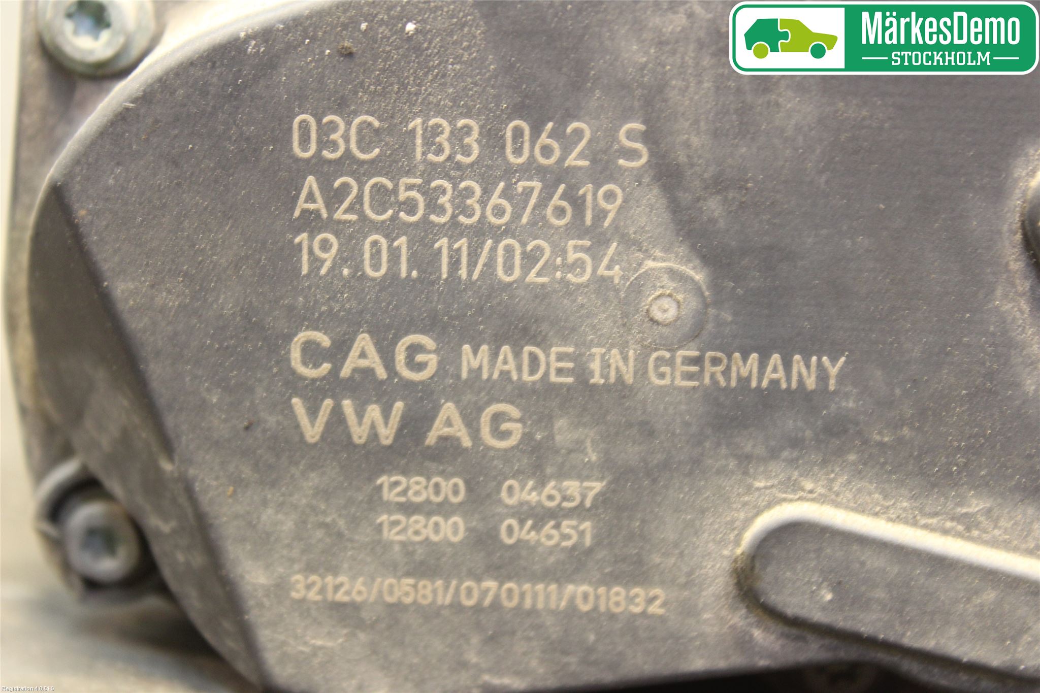 Volkswagen VW GOLF PLUS/CROSS GOLF 04-14 Injspjällhus