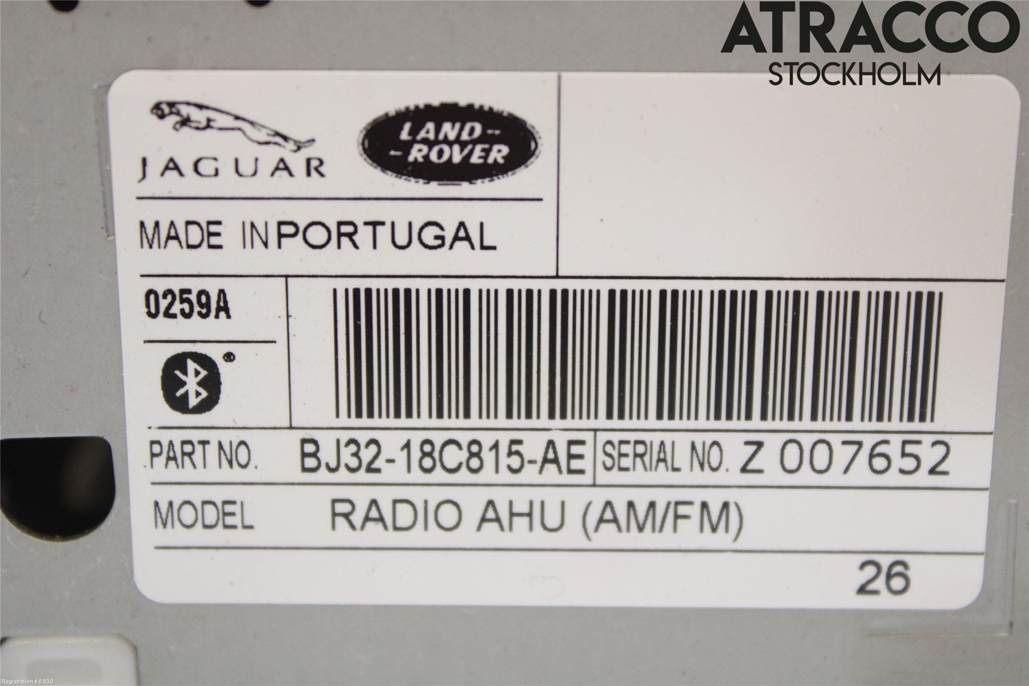 Landrover LAND ROVER RANGE ROVER EVOQUE (L538) 11-18 Cd Radio - Multimediapanel