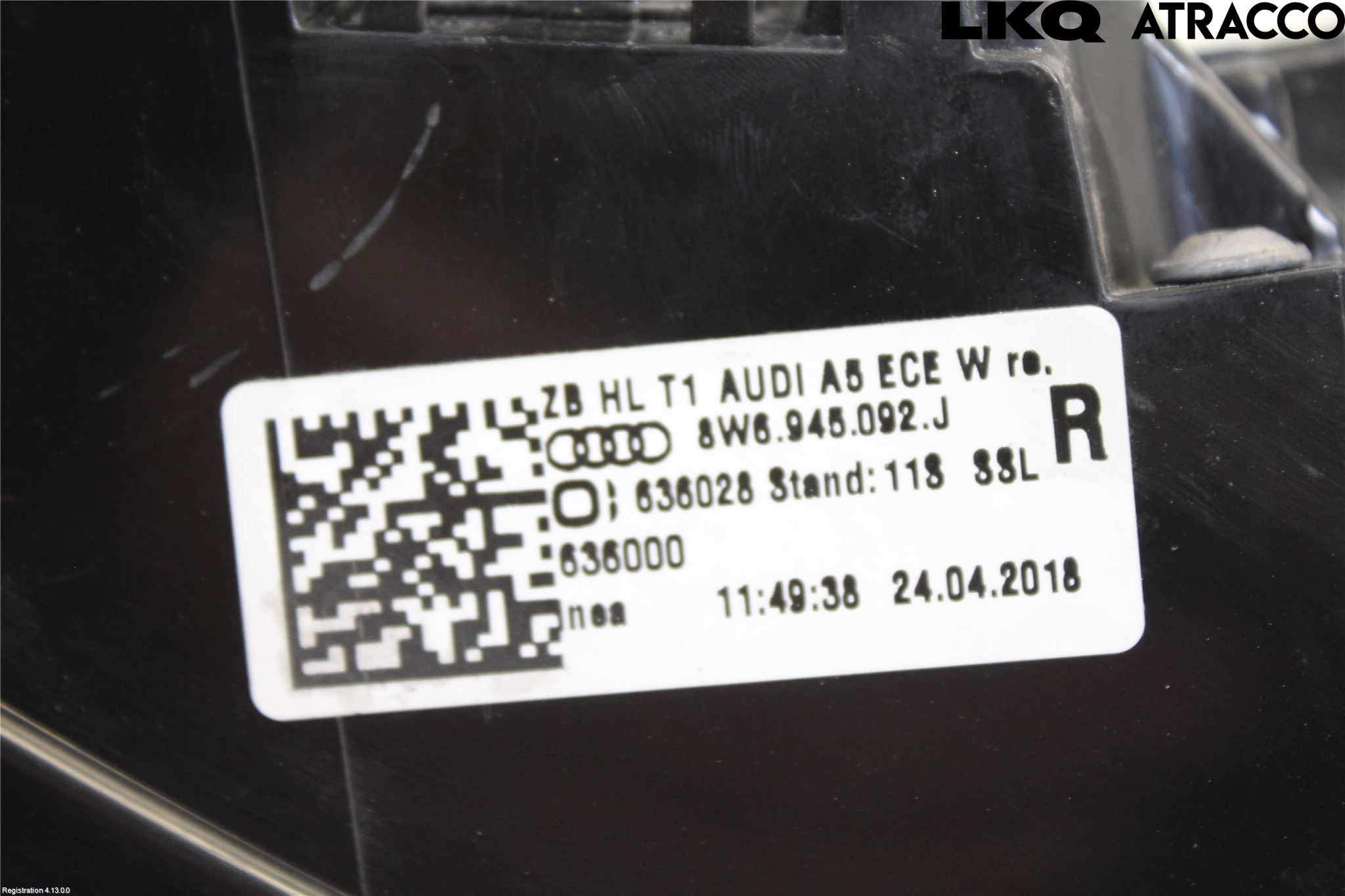 Audi A5 17- Bakljus Höger