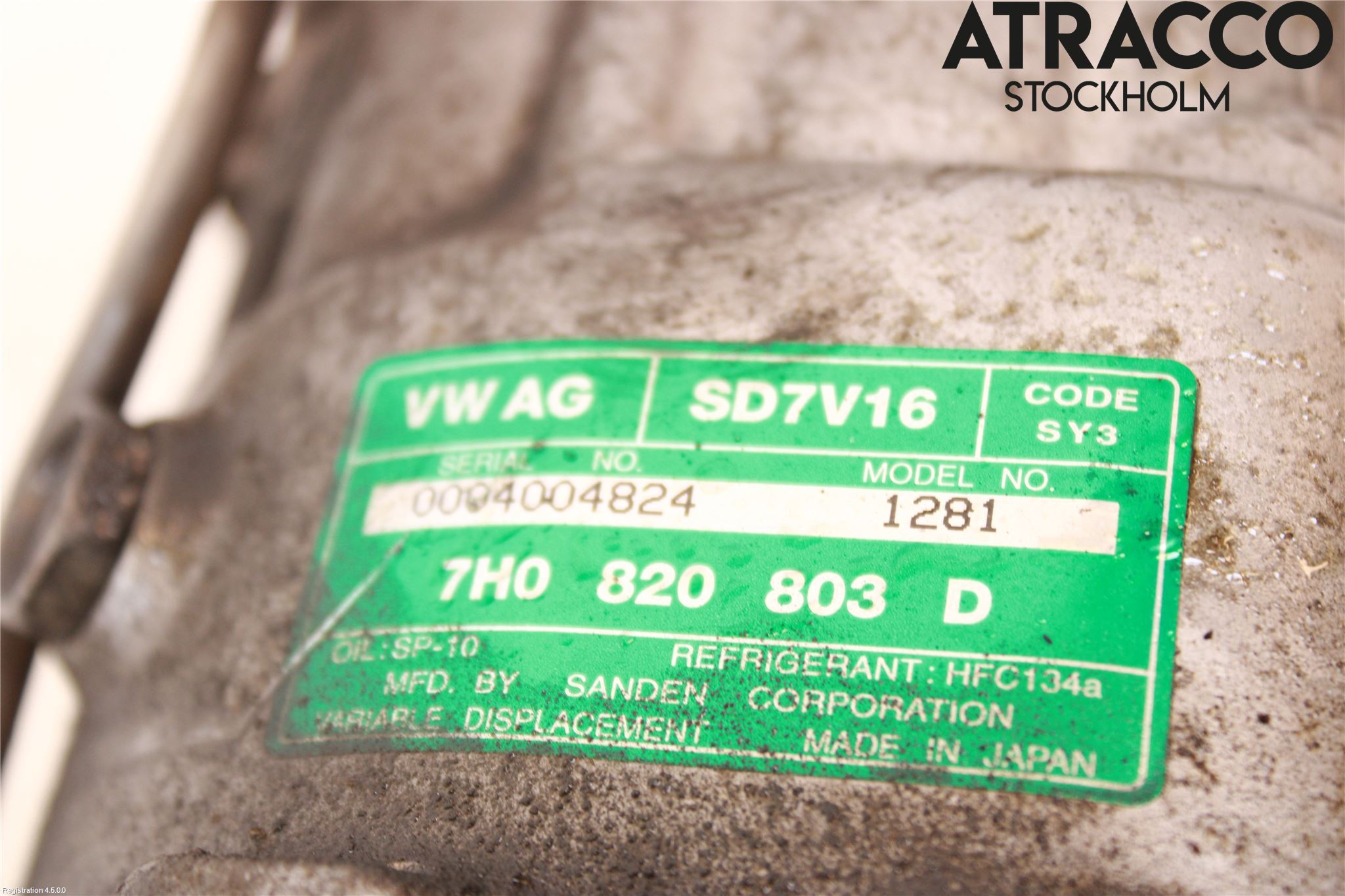 Volkswagen VW CADDY      04-10 Ac Kompressor