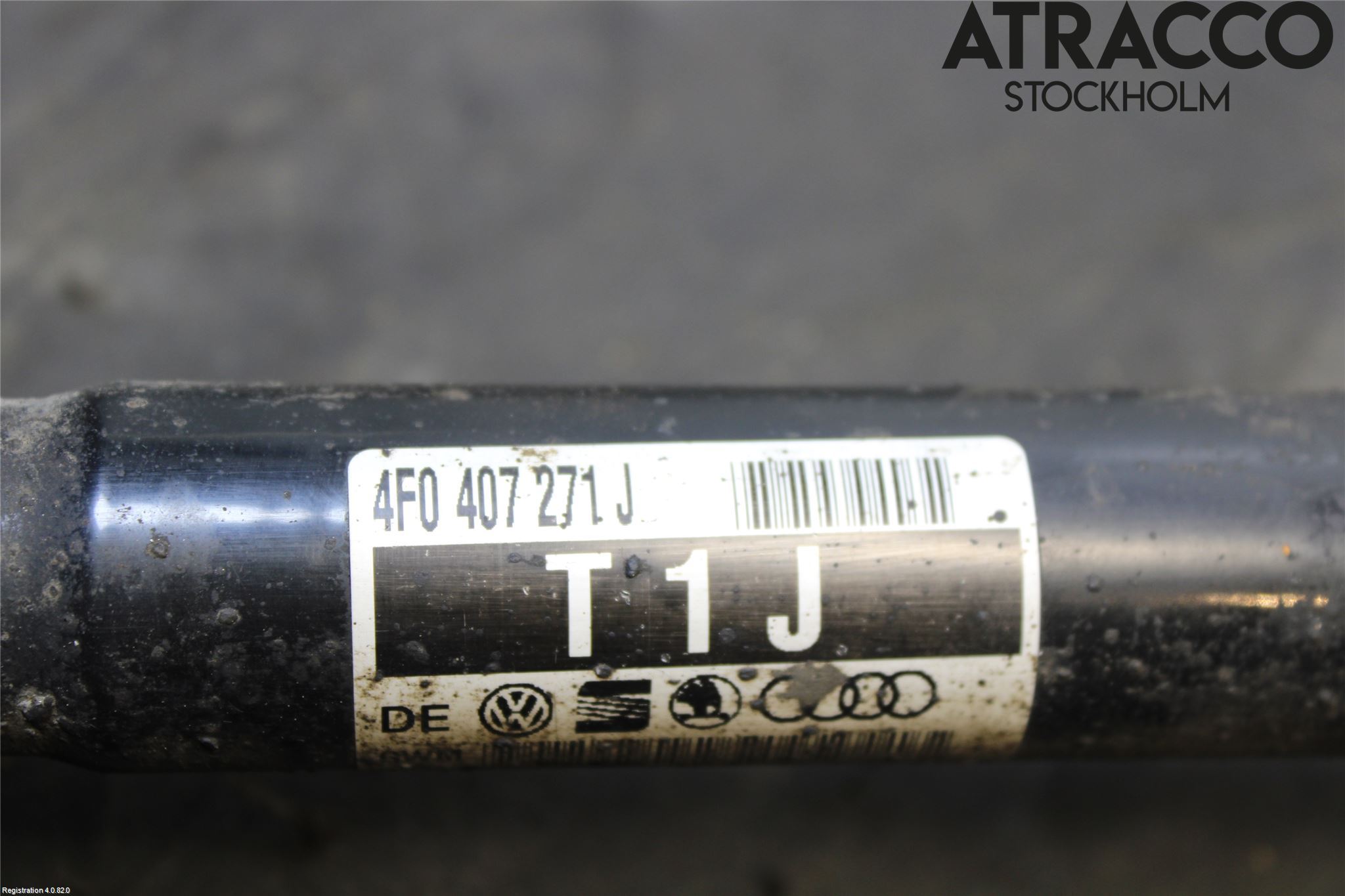Audi A6/S6     05-11 Drivaxel Fram Vänster