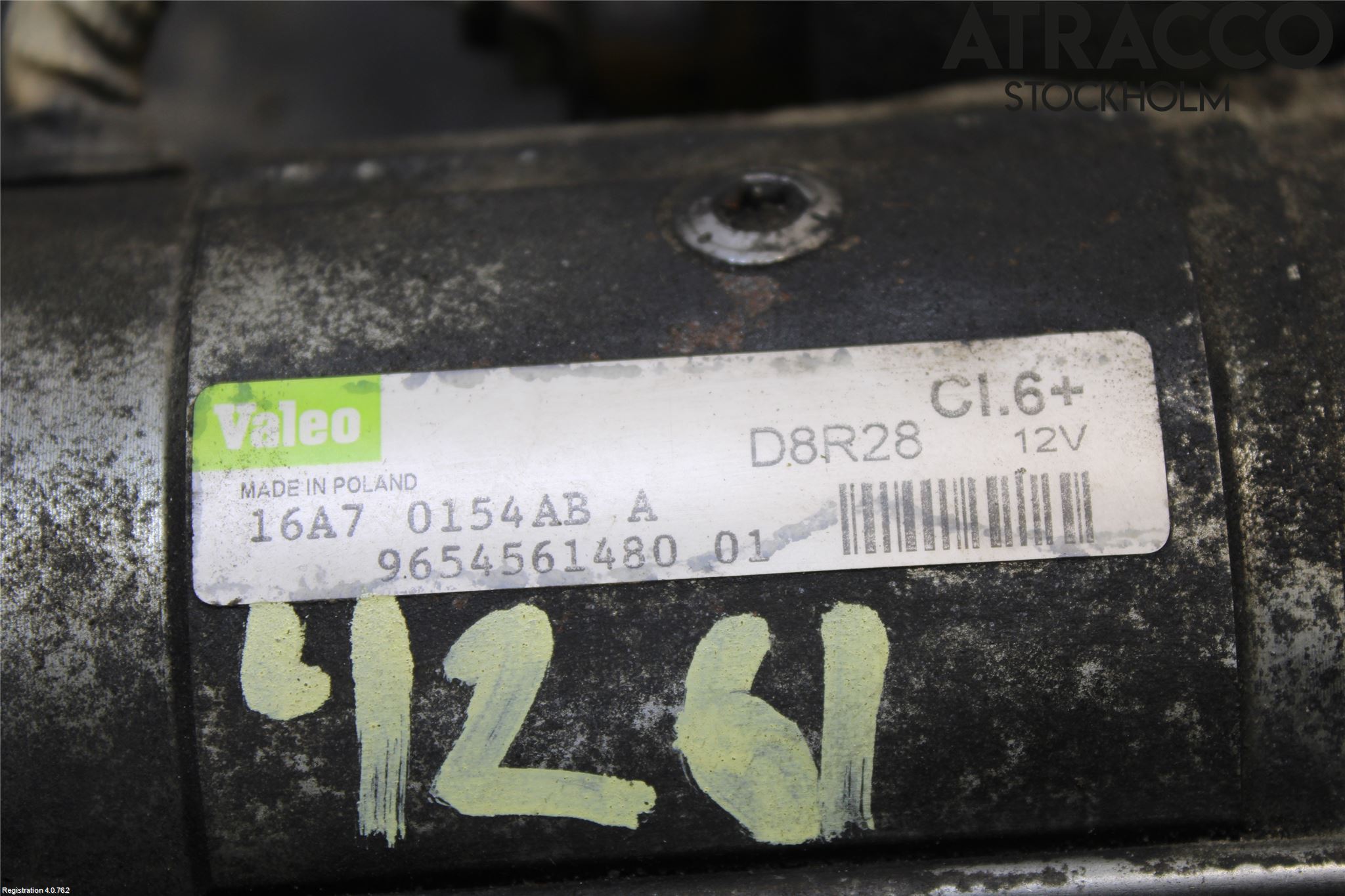 Peugeot 407 Startmotor Diesel