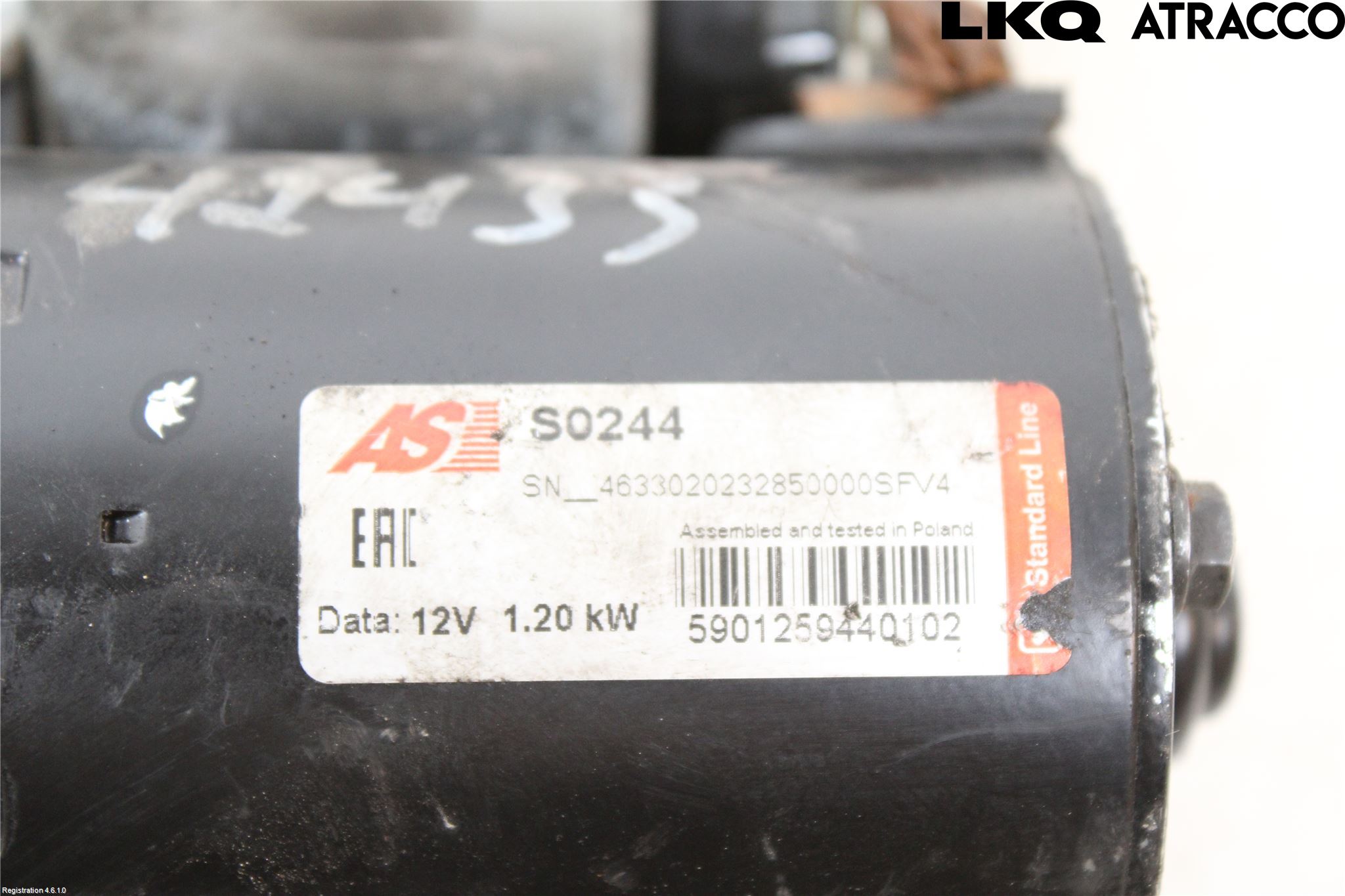 BMW 3 E90/91 SED/TOU 05-12 Startmotor