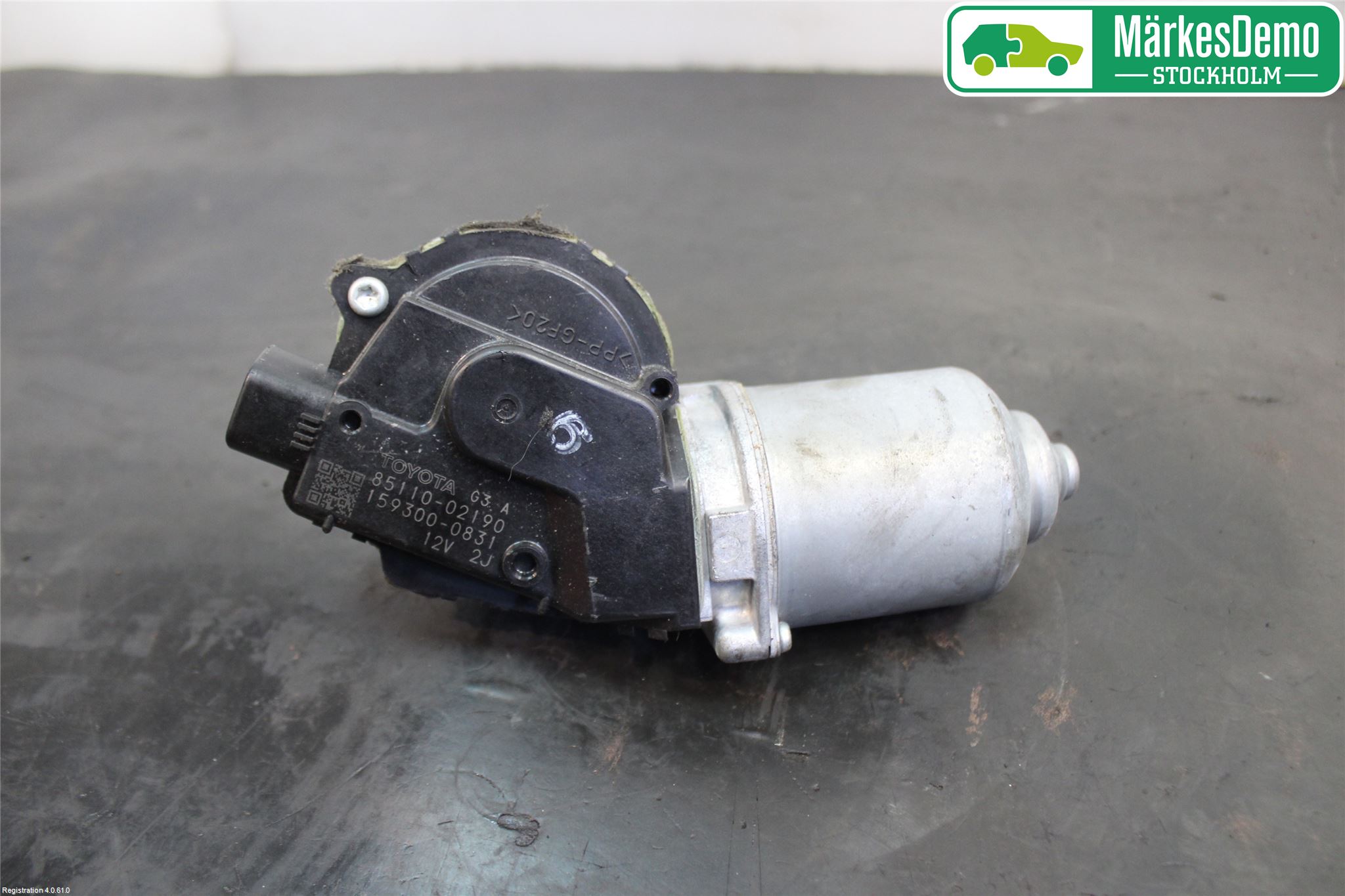 Toyota AURIS 07-09 Torkarmotor Vindruta