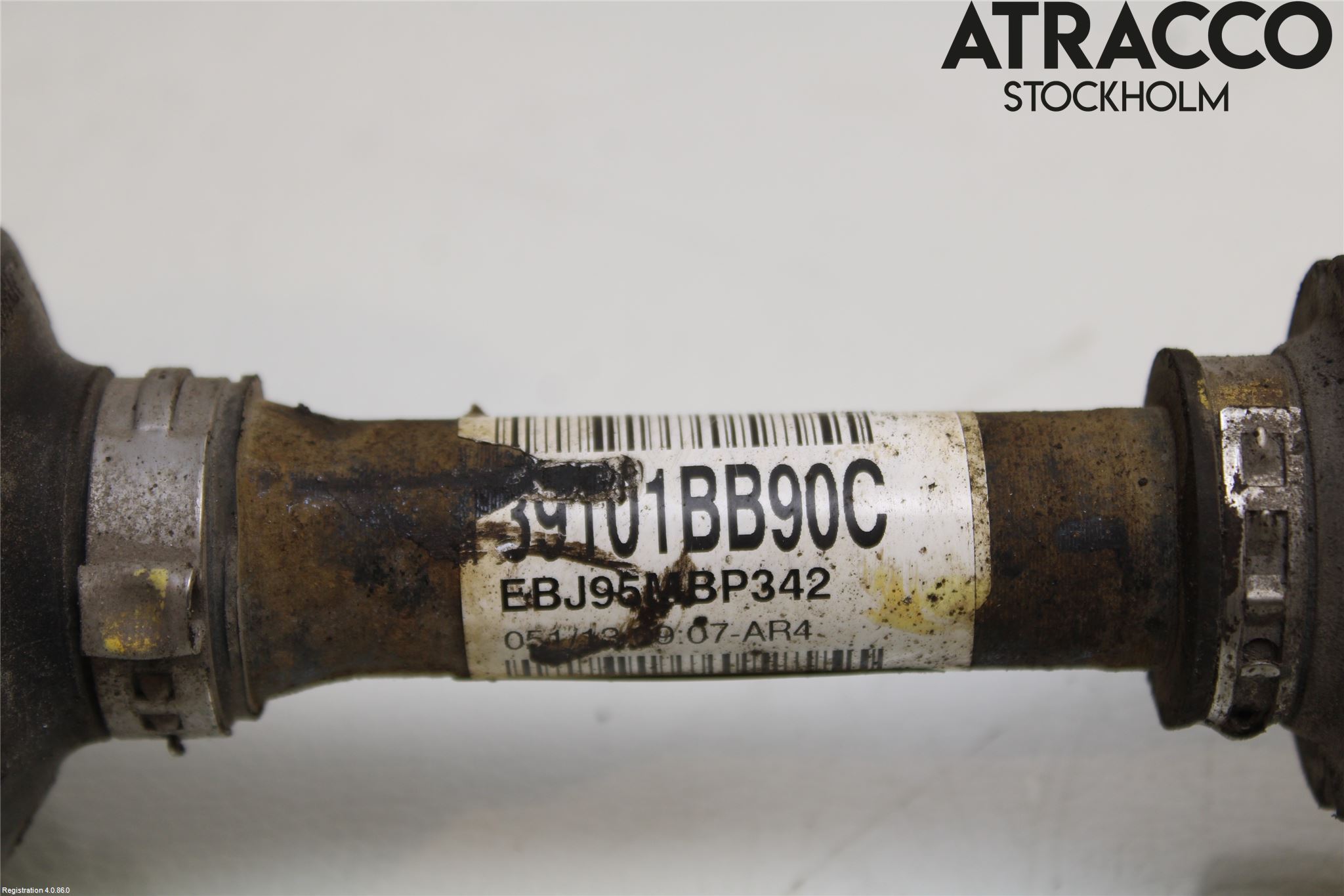 Nissan QASHQAI 10-14 Drivaxel Fram Vänster