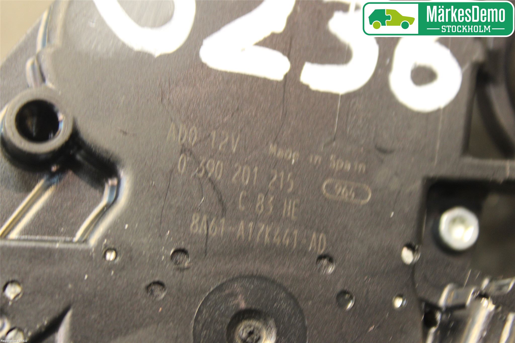 Ford FIESTA 09-12 Torkarmotor Baklucka
