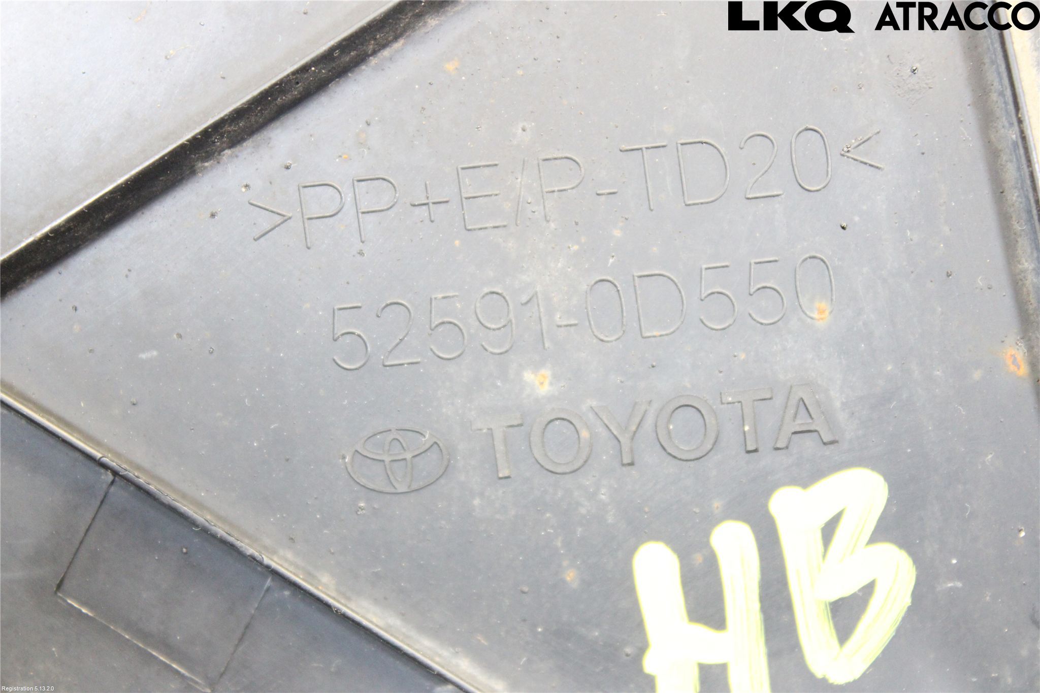 Toyota YARIS XP21 20- Skärm Inner