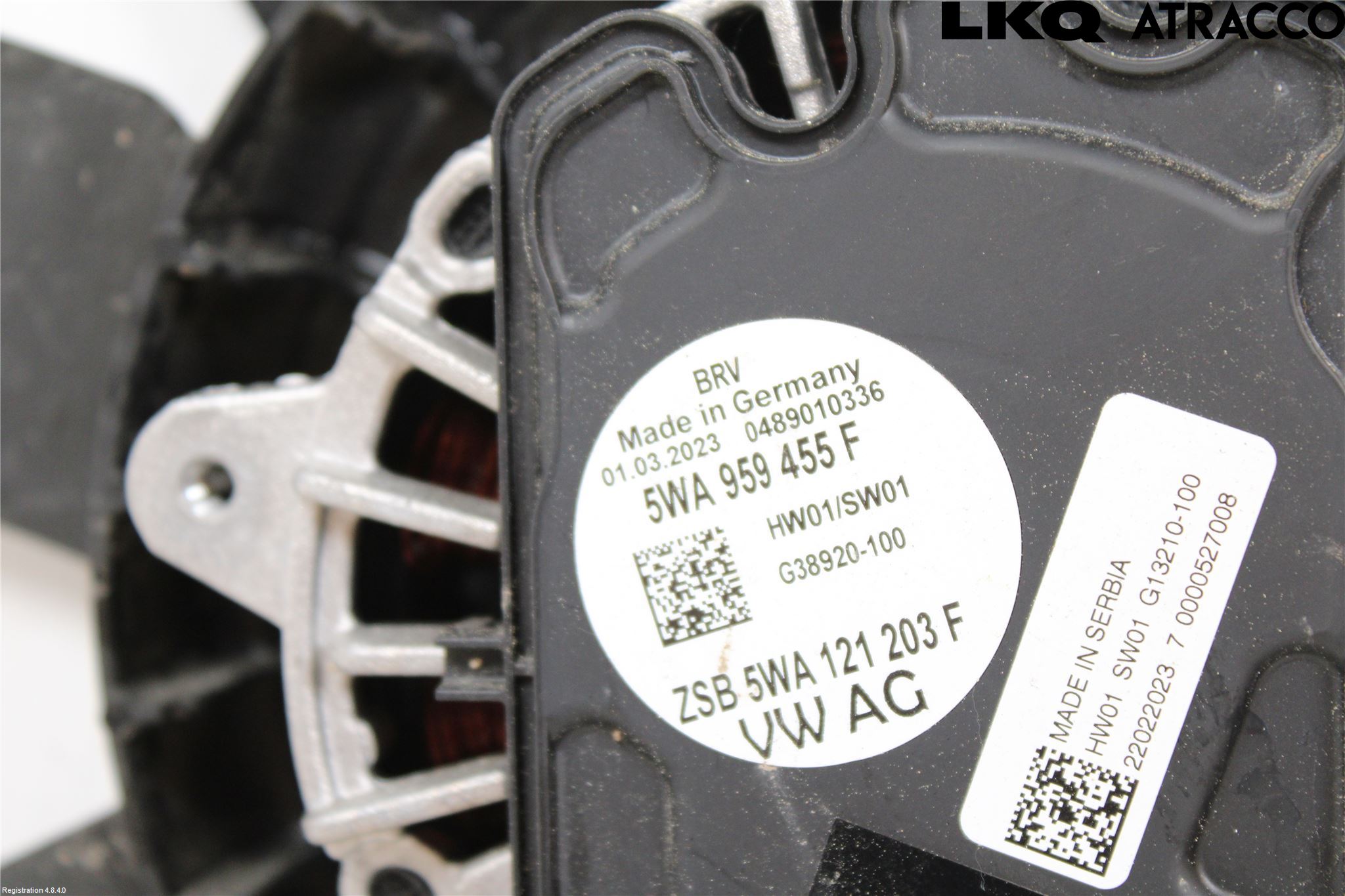 Audi A3/S3 8Y 21- Kylfläkt El