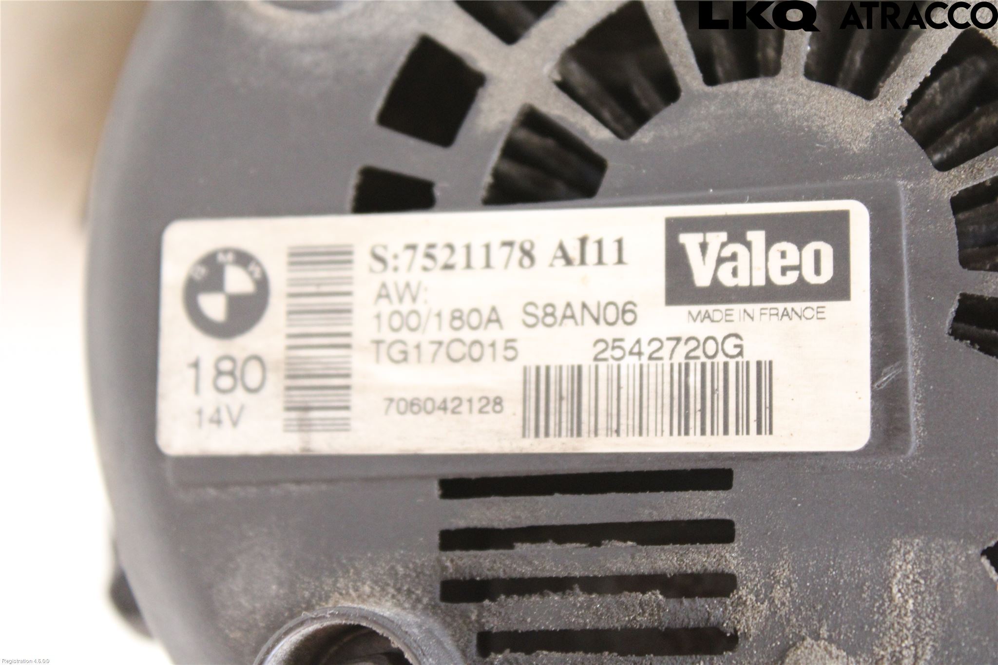 BMW 3 E90/91 SED/TOU 05-12 Generator