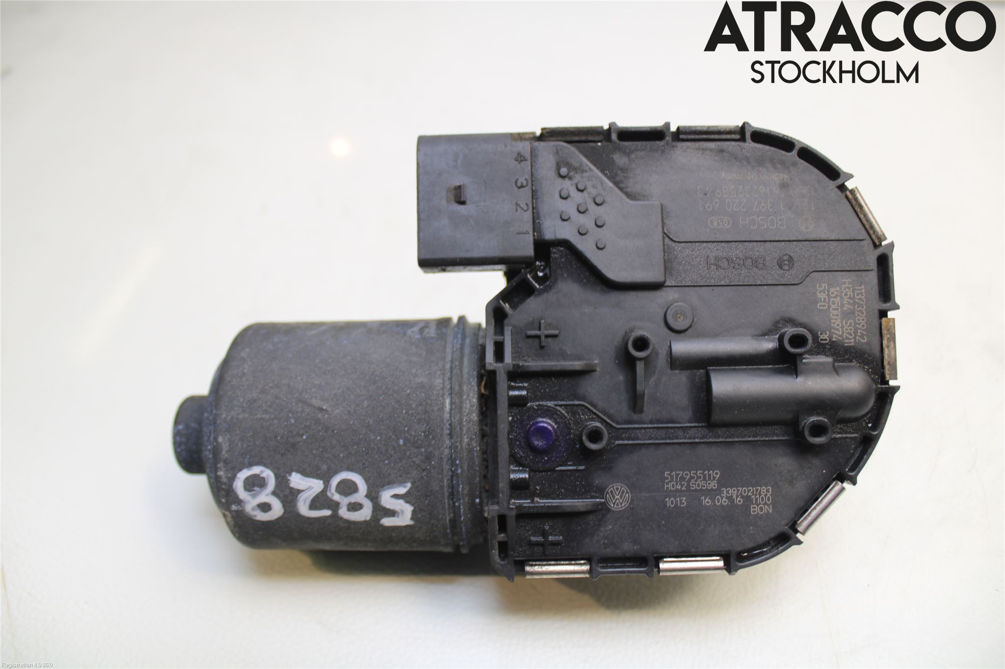 Volkswagen VW GOLF SPORTSVAN 15-20 Torkarmotor Vindruta