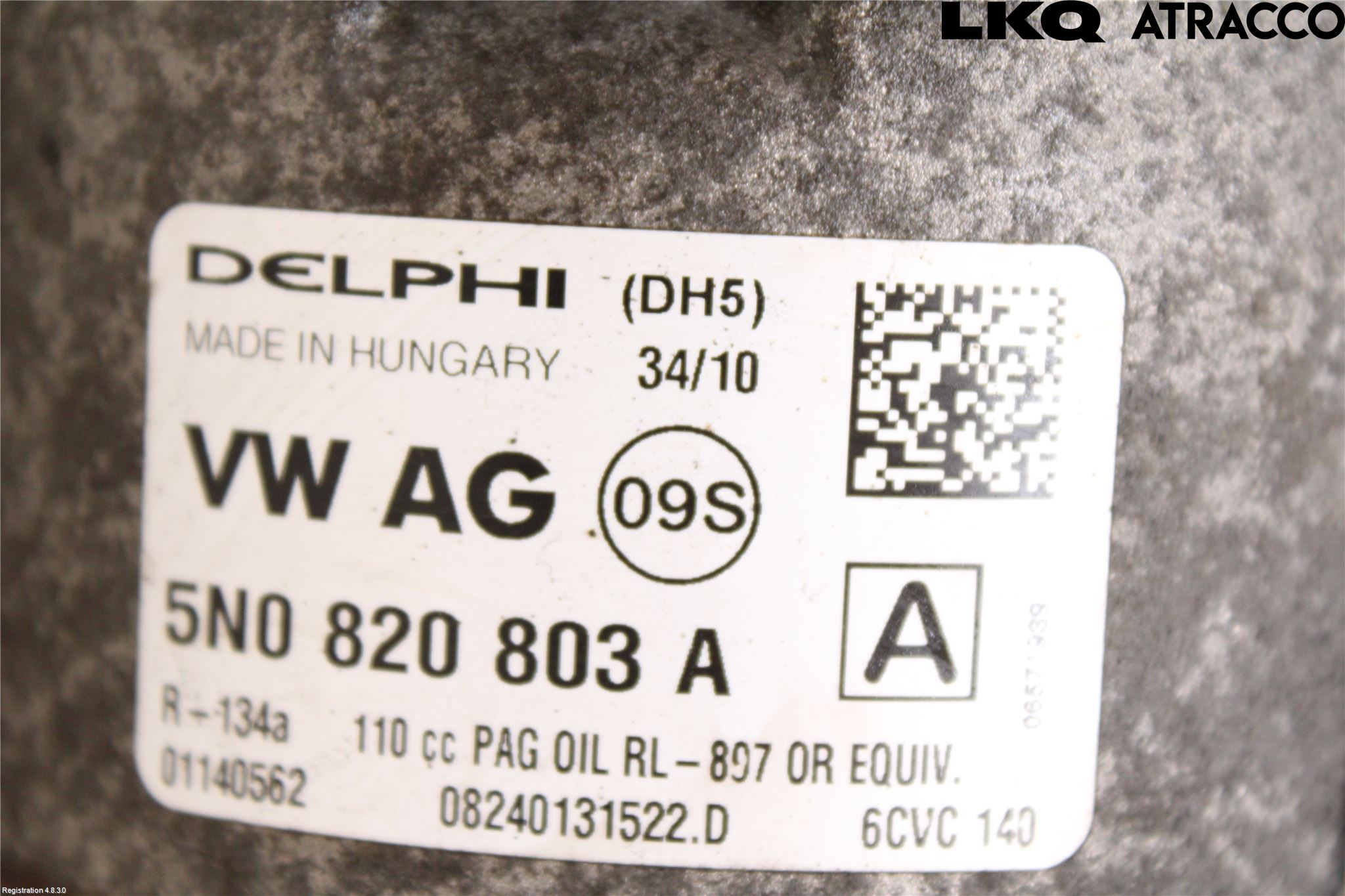 Volkswagen VW PASSAT 05-11 Ac Kompressor