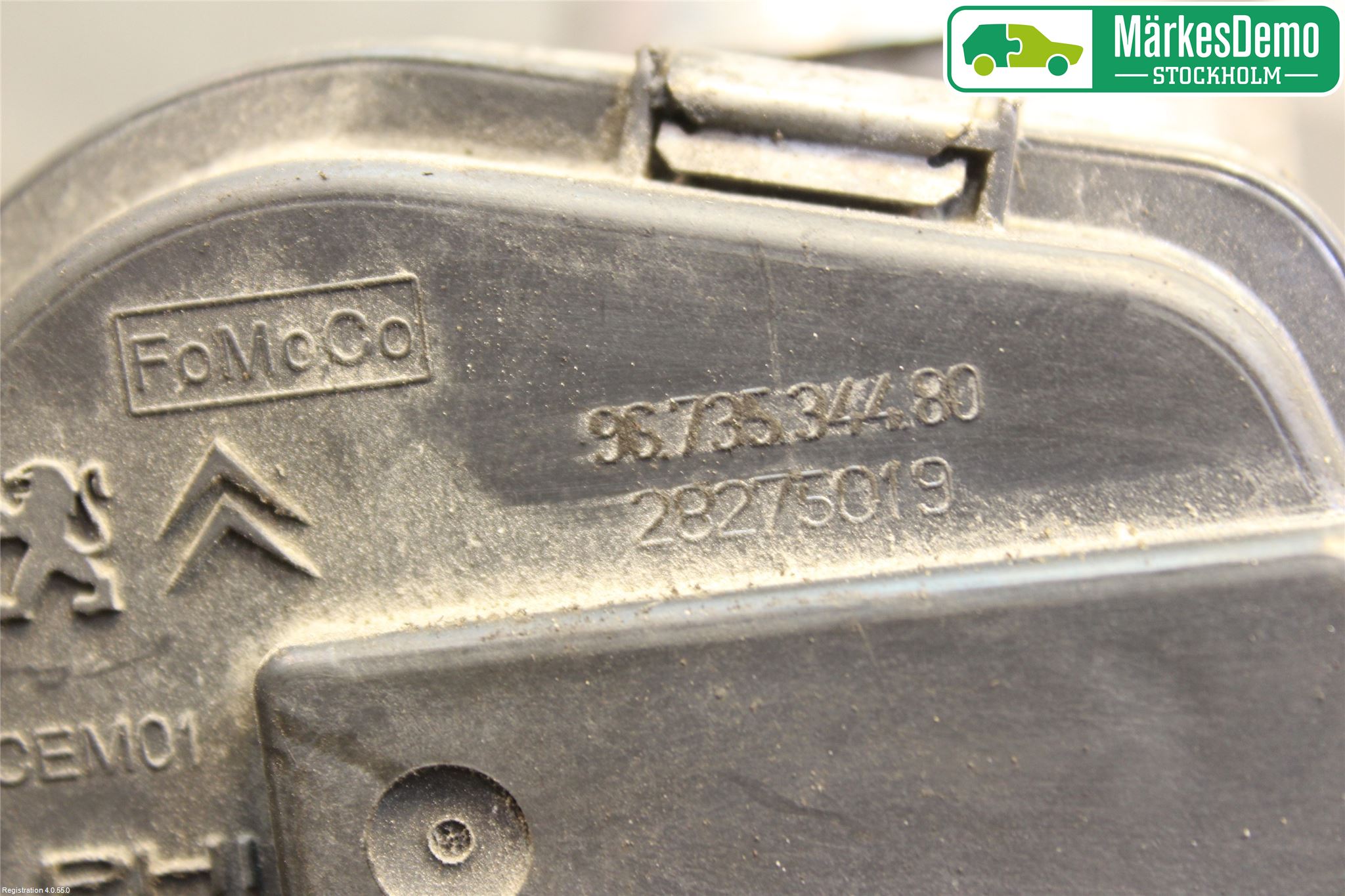 Peugeot PARTNER 08-15 Injspjällhus