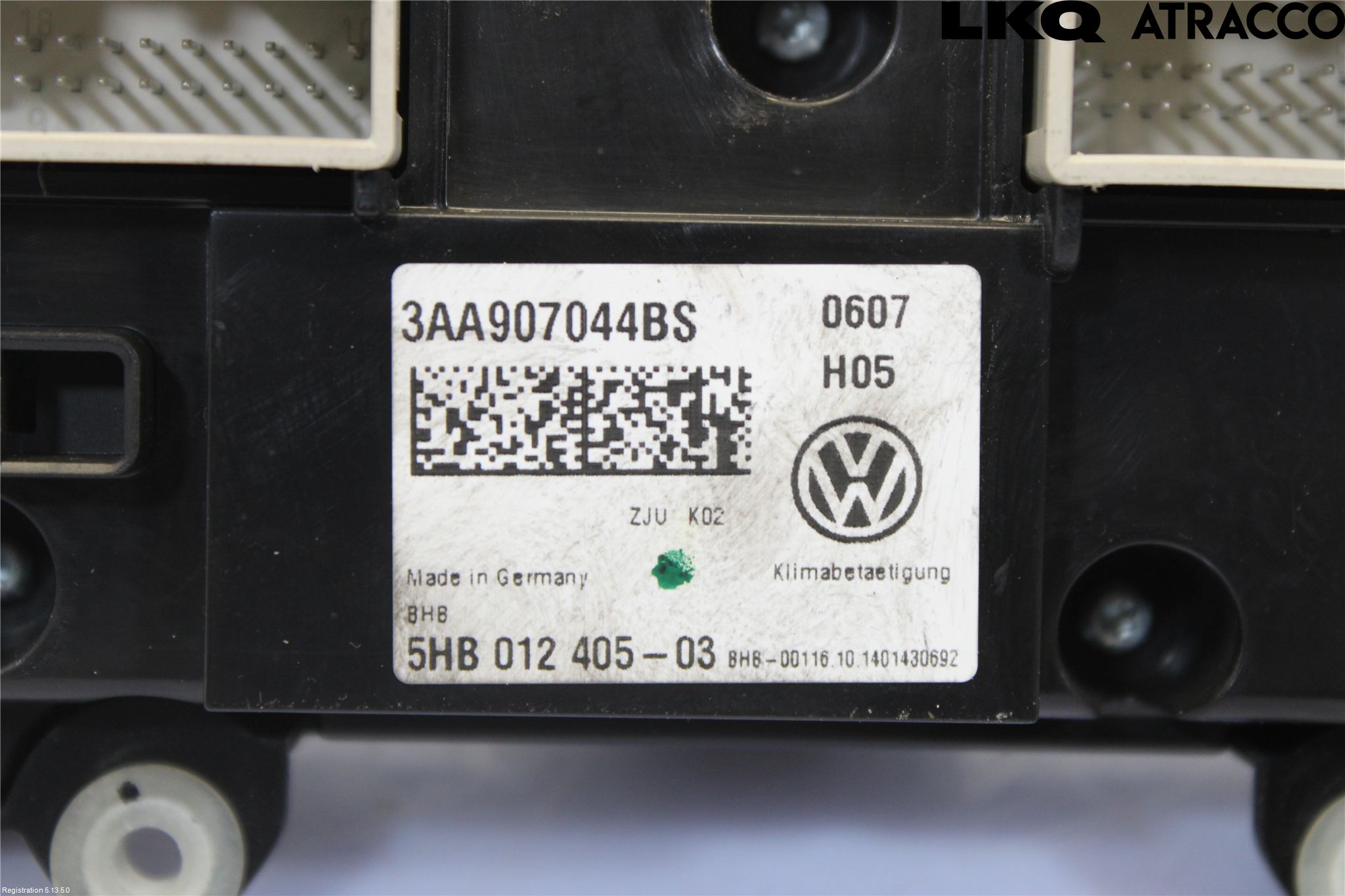 Volkswagen VW PASSAT 11-14 Ac Styrenhet Ac Manöveren