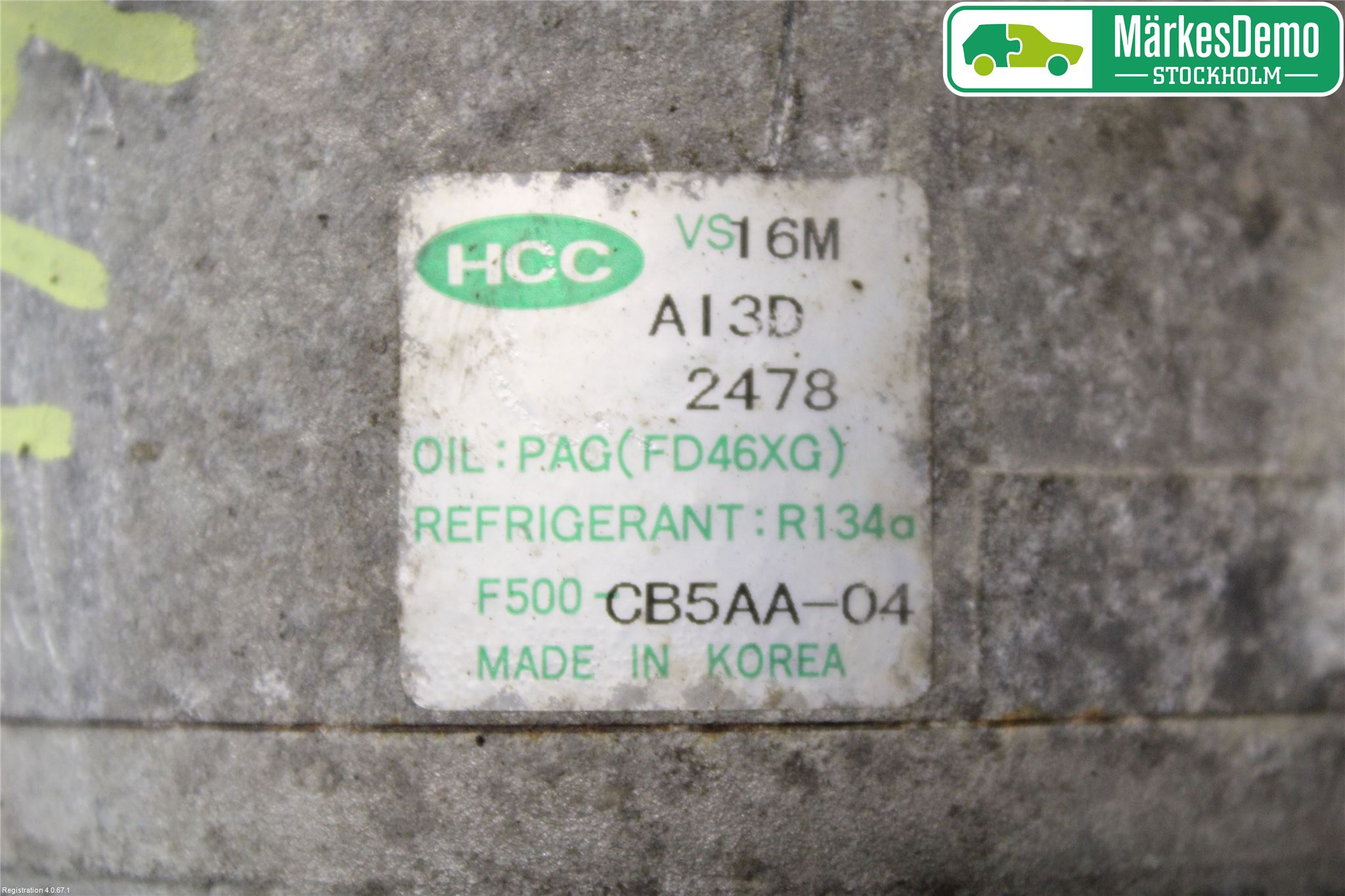 Hyundai ACCENT 06-11 Ac Kompressor