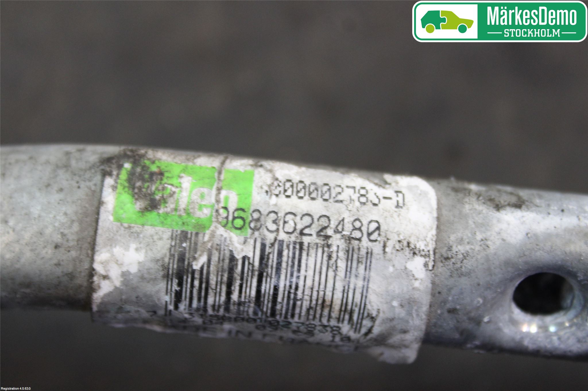 Citroen C3 10-17 Torkarmekanism Vindruta