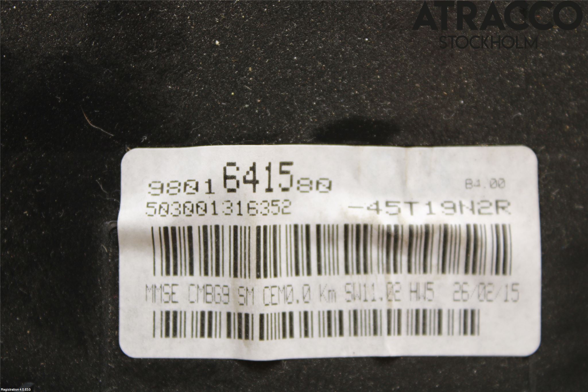 Citroen JUMPY 07-16 Instrument Komb