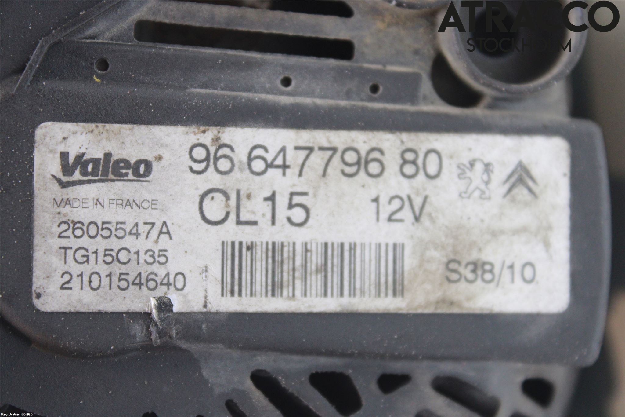 Citroen C5 08-17 Generator