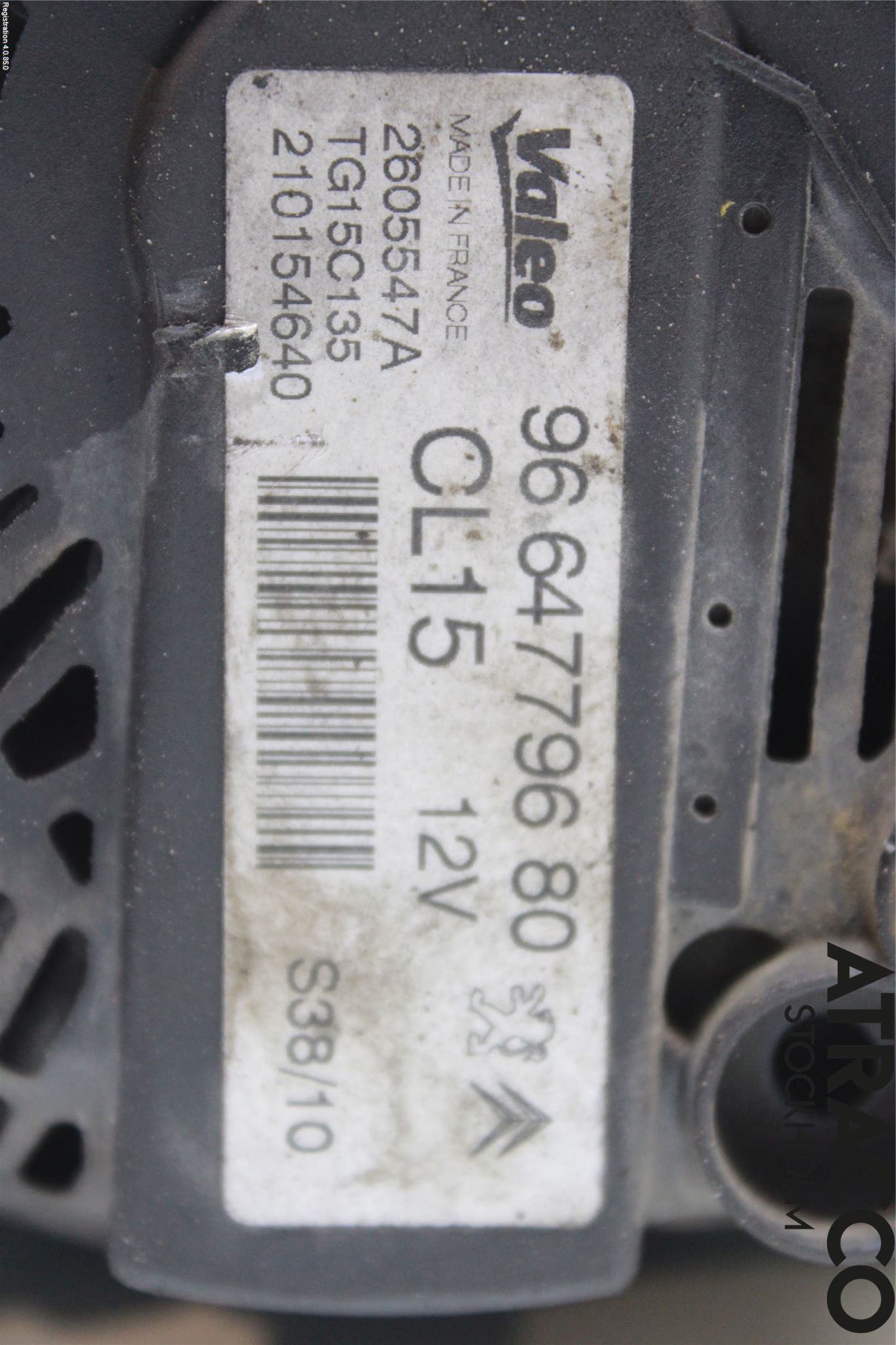 Citroen C5 08-17 Generator