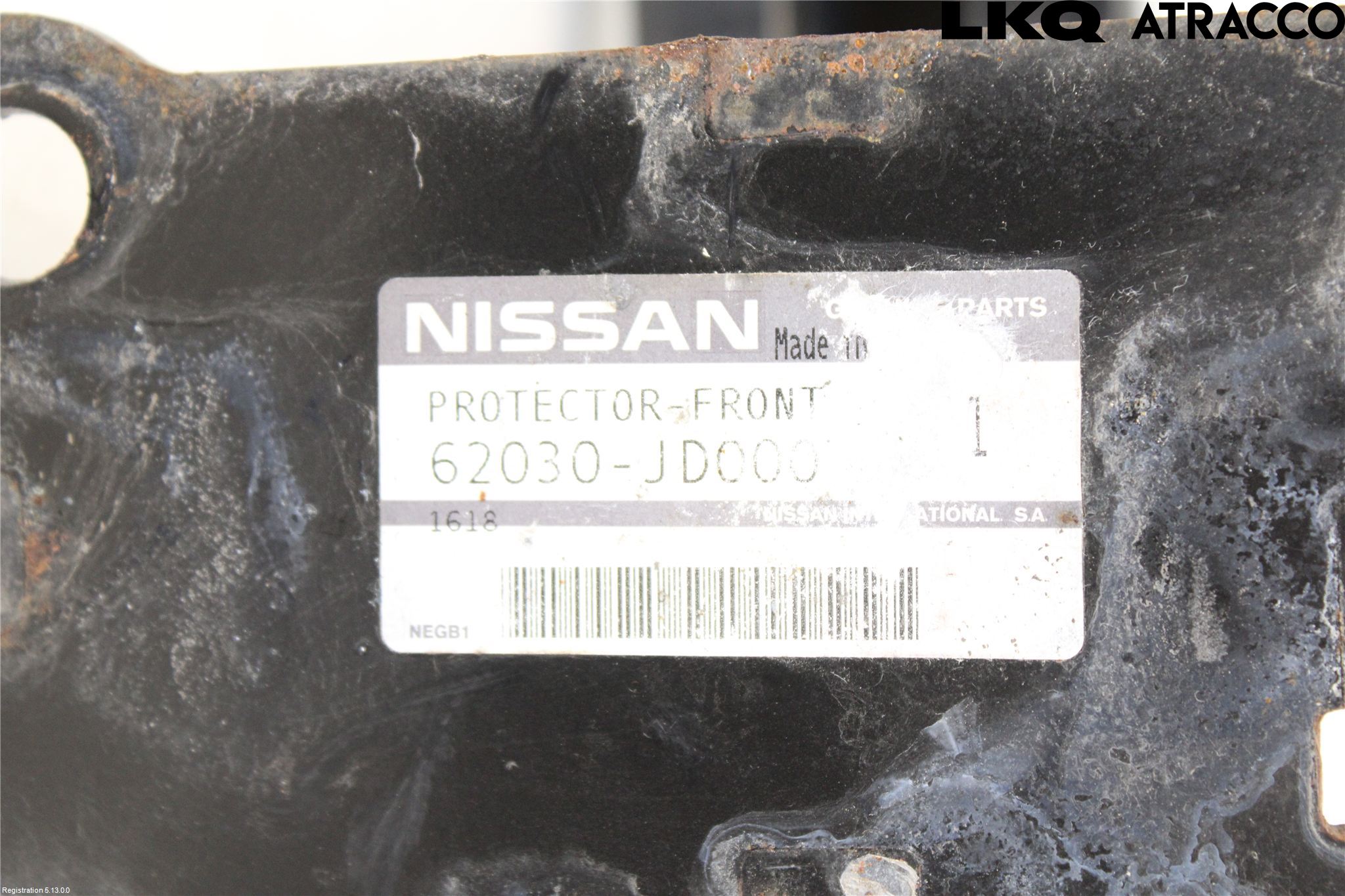 Nissan QASHQAI+2  08-10 Stötfångarbalk Fram