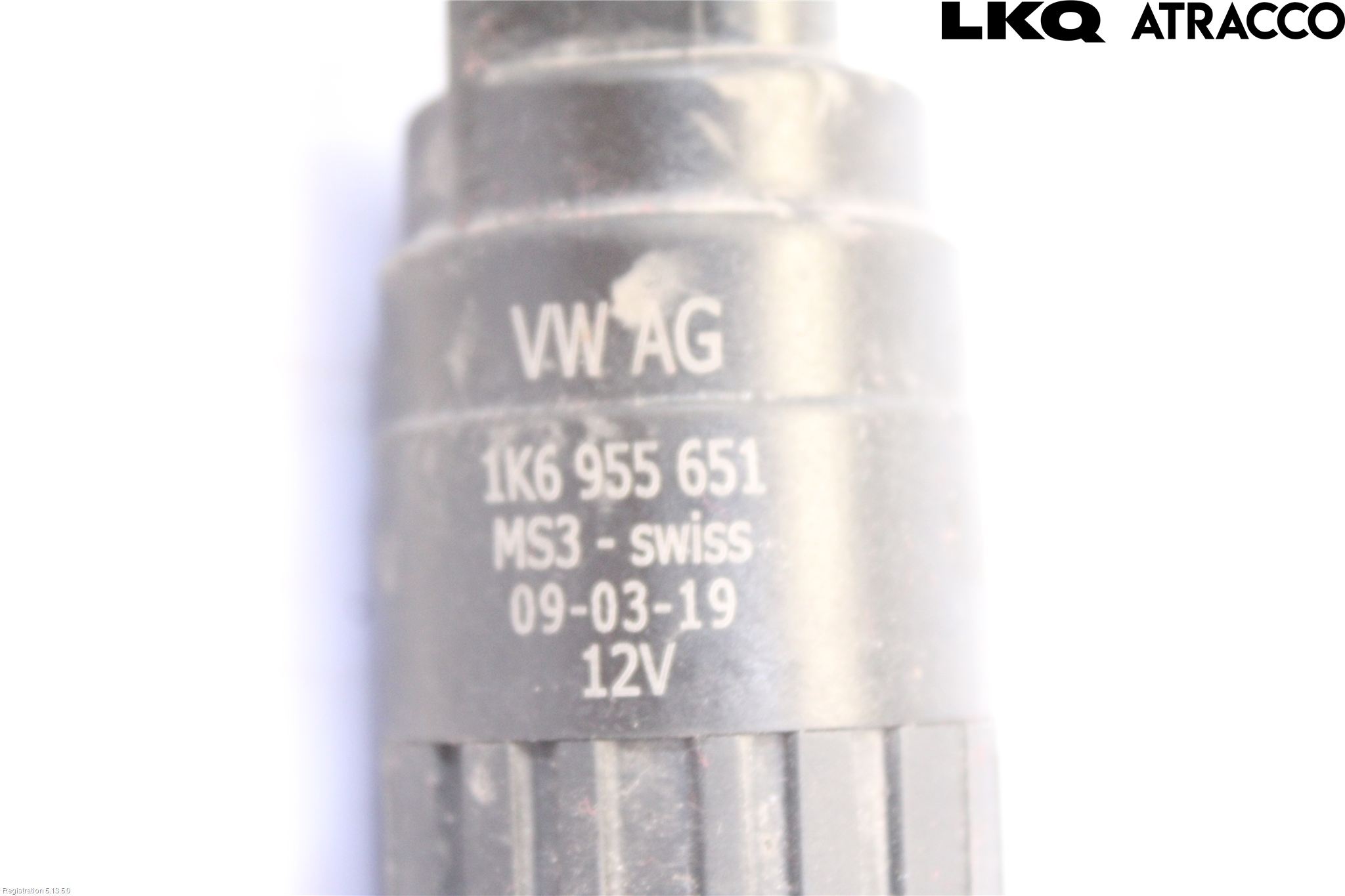 Volkswagen VW GOLF / E-GOLF VII 13-20 Spolarpump Vindruta