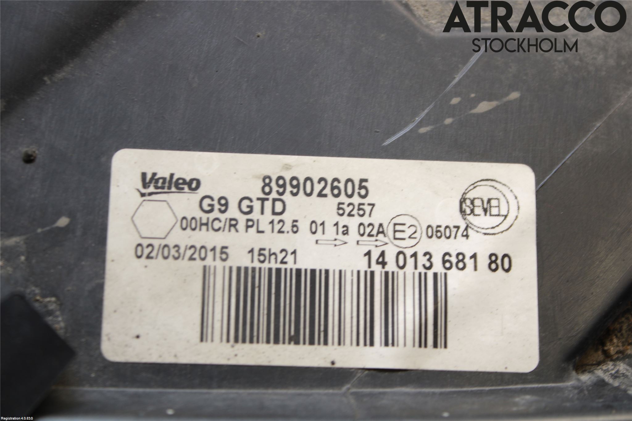 Citroen JUMPY 07-16 Strålkastare Vänster