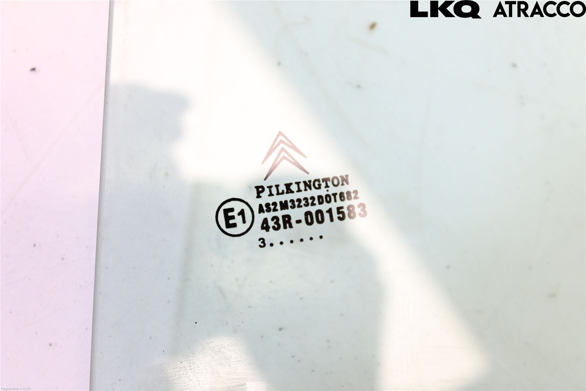 Citroen C3 -04 Dörruta Bak Vänster