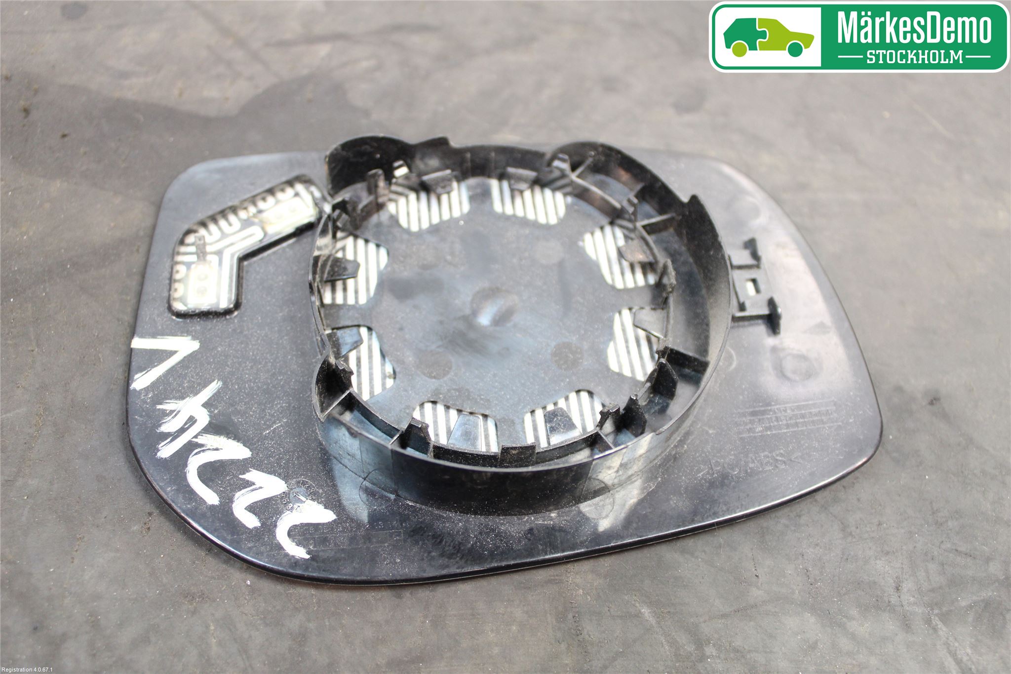 Toyota COROLLA 08-12 Spegelglas Vä