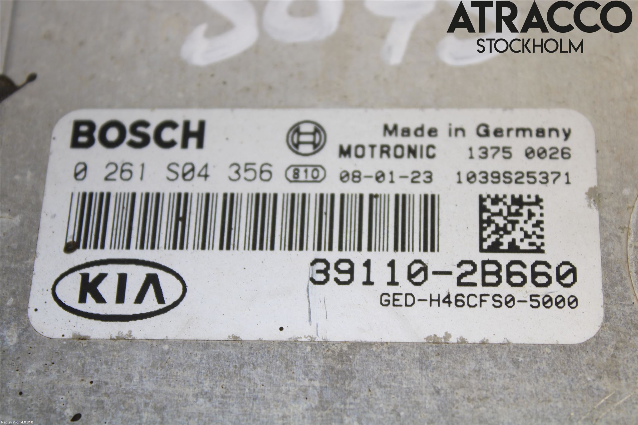 Kia CEED 06-12 Styrenhet Insprut Bensin
