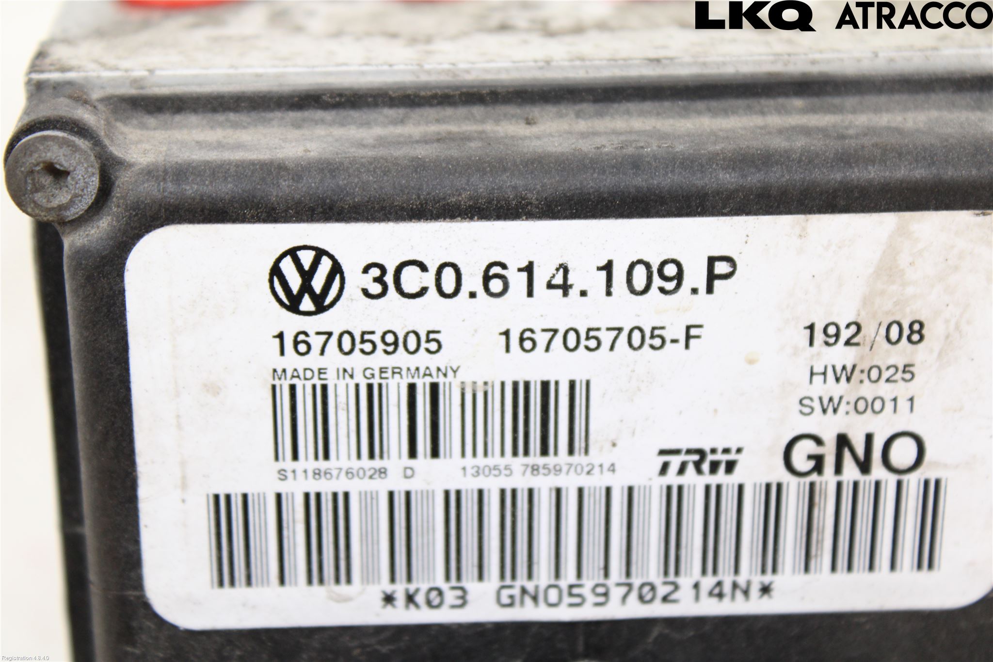 Volkswagen VW PASSAT CC 08-16 Abs Hydraulaggregat